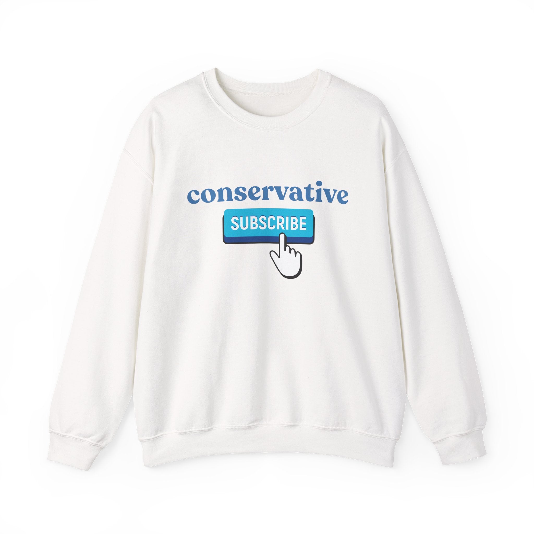 Conservative Subscribe Crewneck Sweatshirt