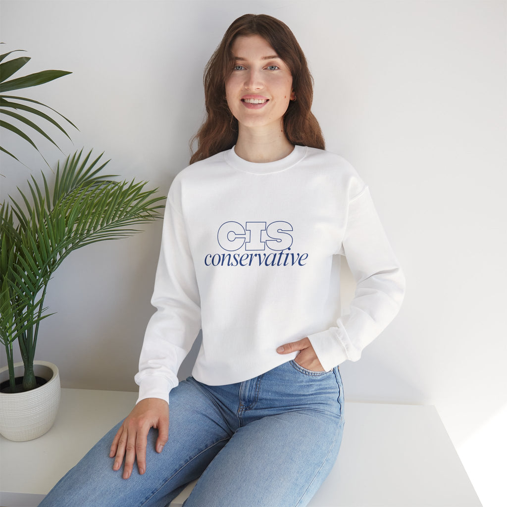 Conservative Crewneck Sweatshirt – 'CIS Conservative' Rightly Canadian Pullover