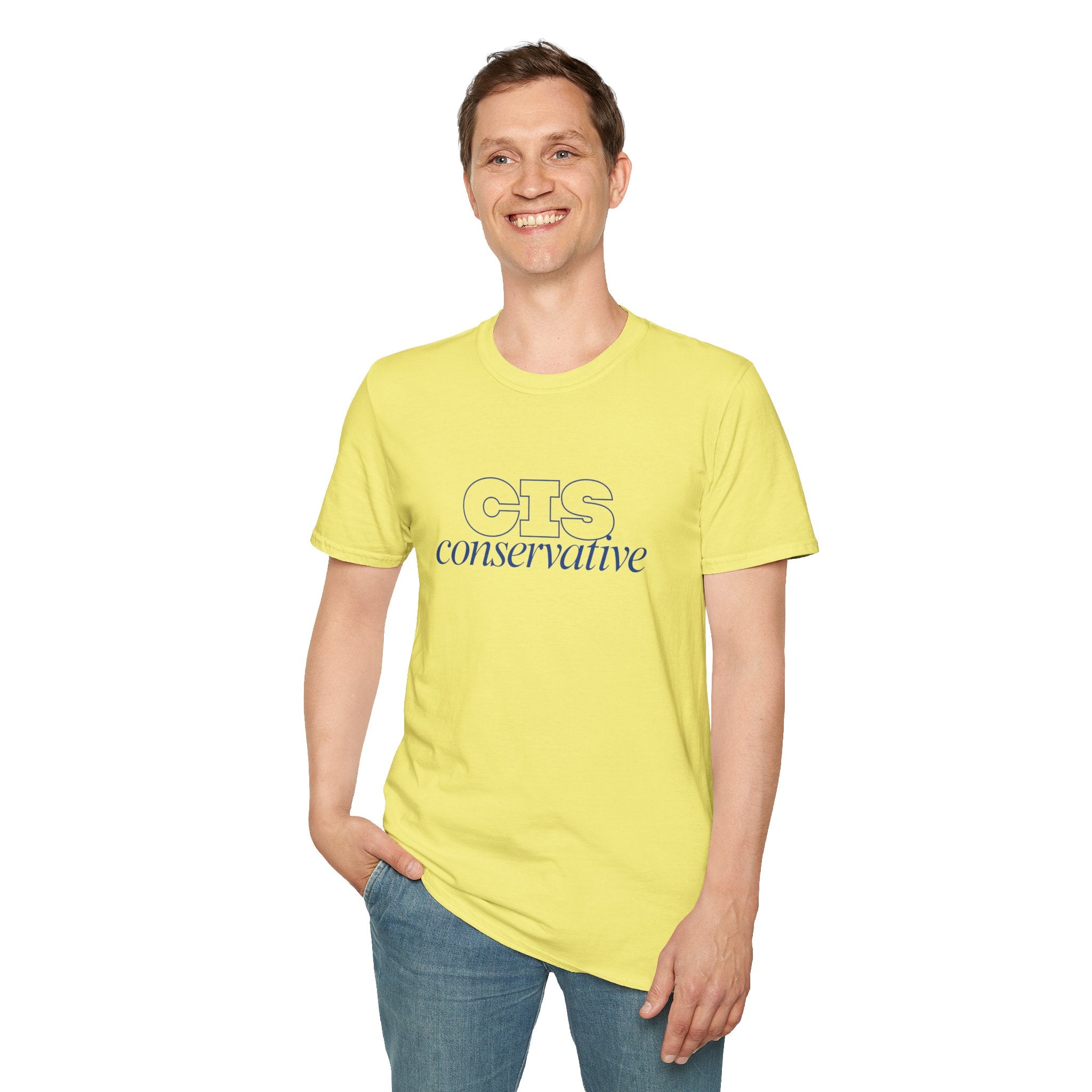 CIS Conservative T‑Shirt — Minimal Political Statement Tee