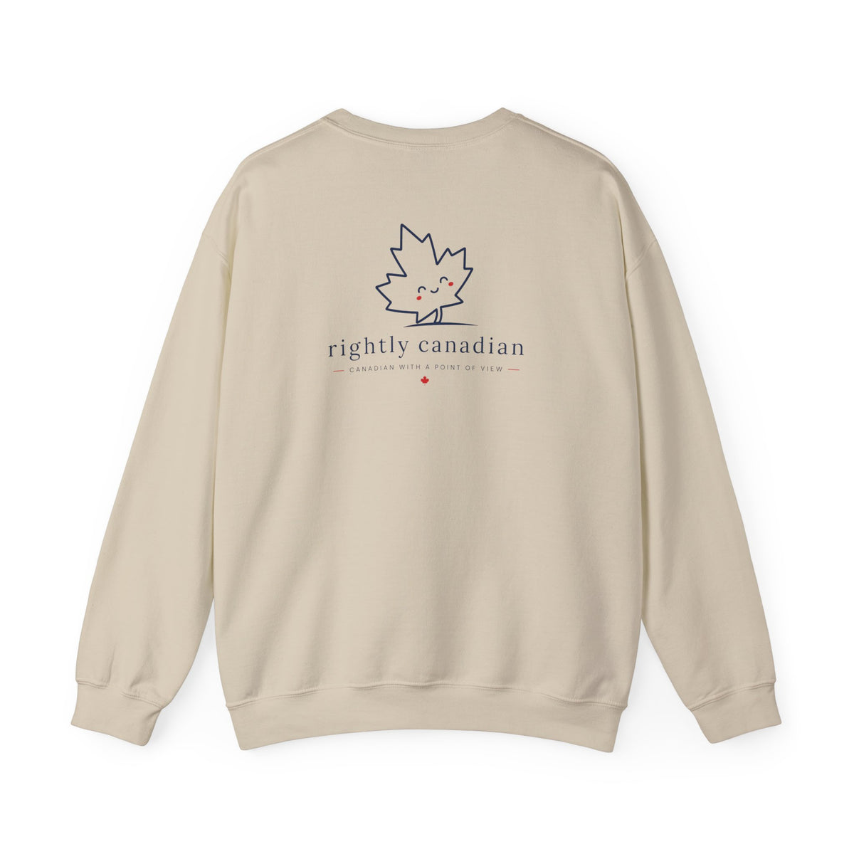 Conservative Crewneck Sweatshirt – 'CIS Conservative' Rightly Canadian Pullover