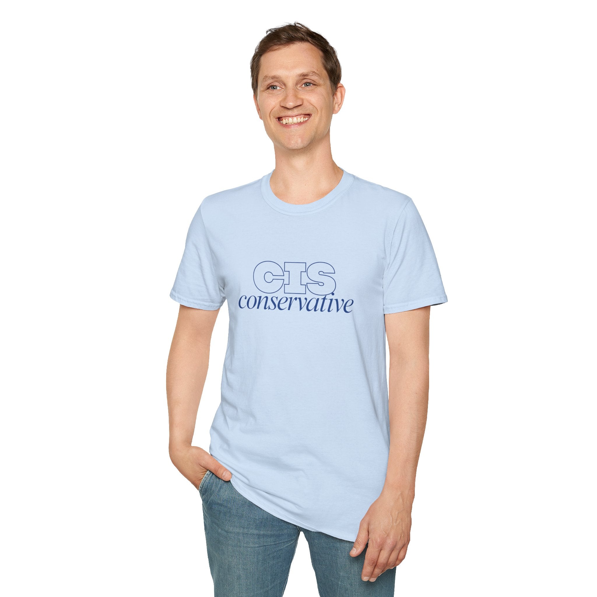 CIS Conservative T‑Shirt — Minimal Political Statement Tee