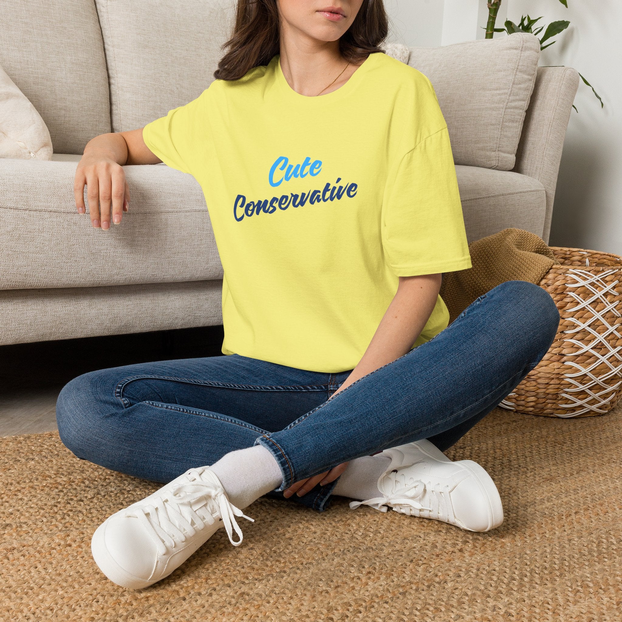 Cute Conservative T-Shirt — Women's Political Statement Tee
