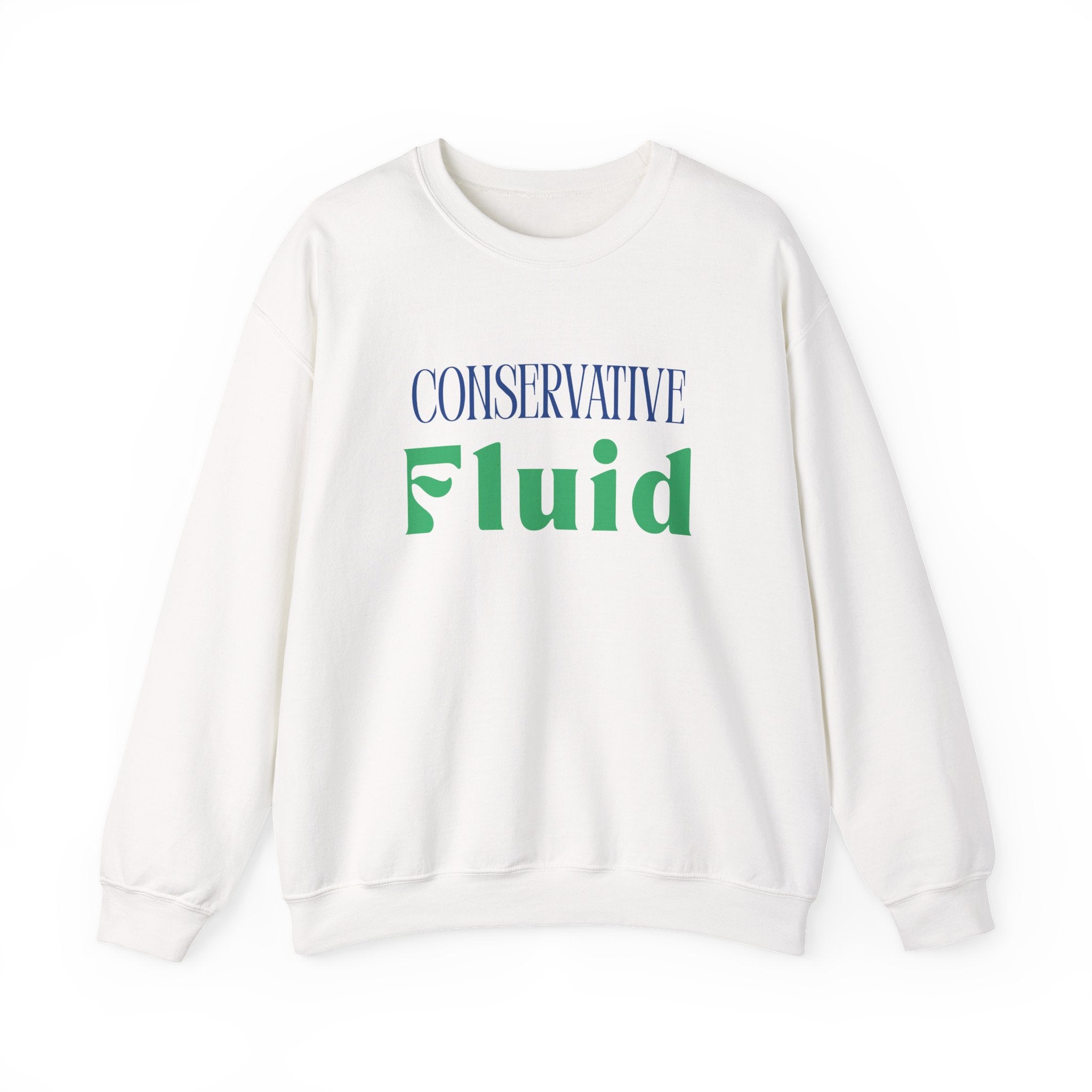 Conservative Fluid Crewneck Sweatshirt — Rightly Canadian Maple Pullover