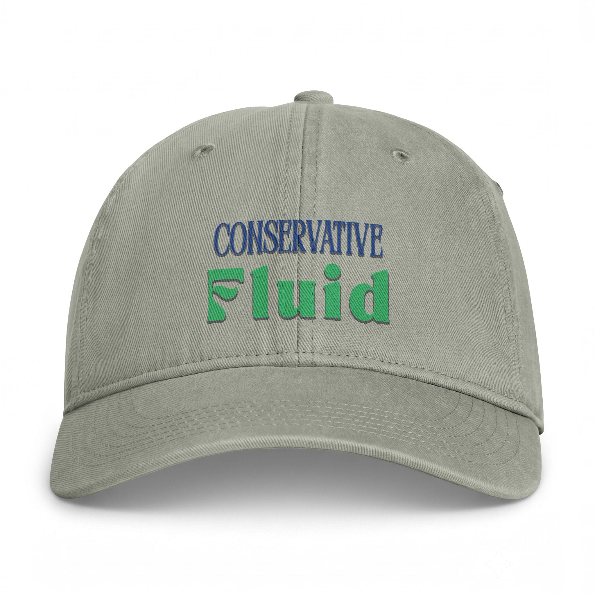 Conservative Fluid Cap — Coastal Washed Baseball Hat