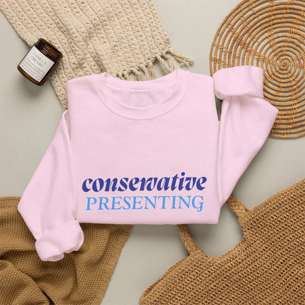 Conservative Presenting Sweatshirt — Rightly Canadian Crewneck