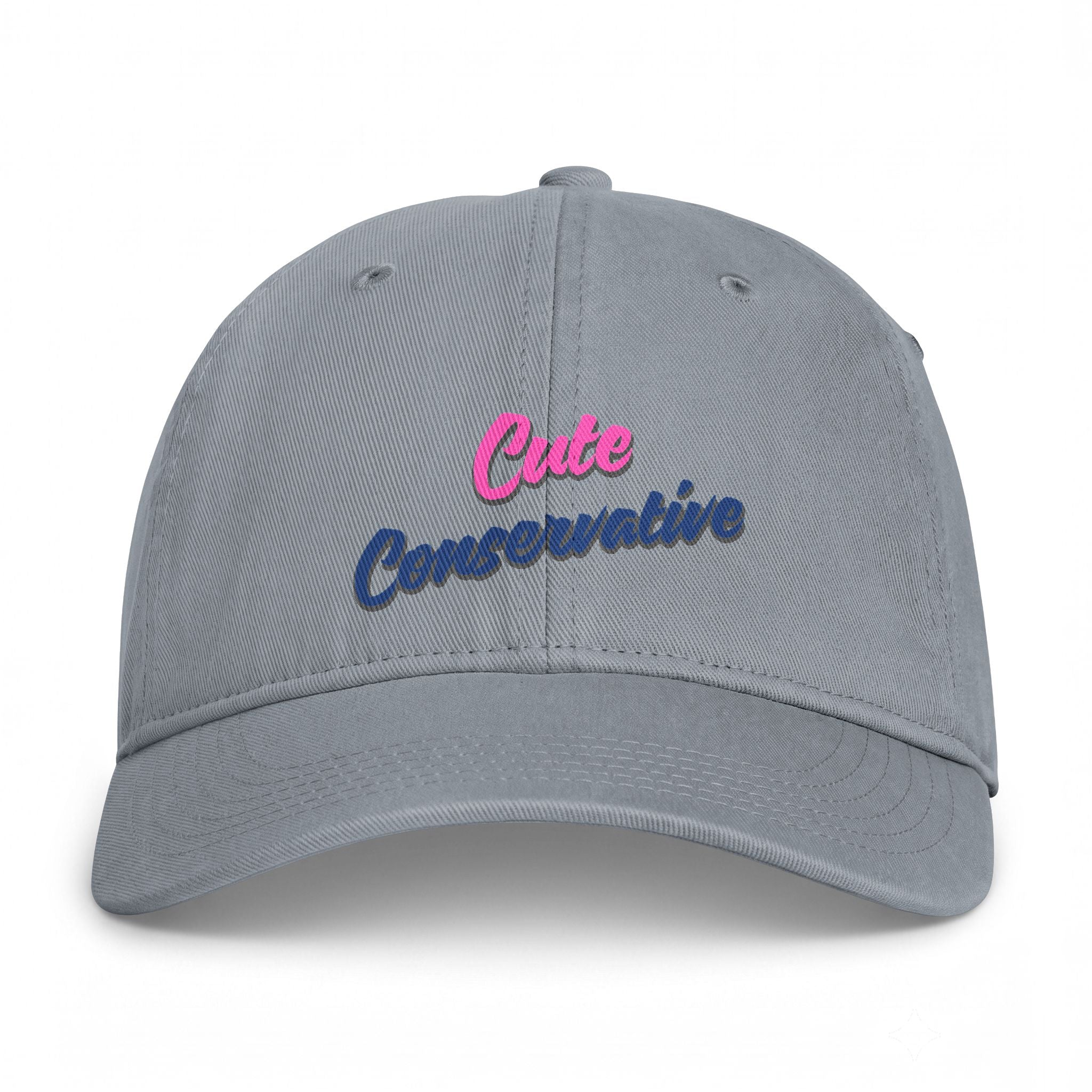 Cute Conservative Cap – Coastal Washed Cotton Baseball Hat