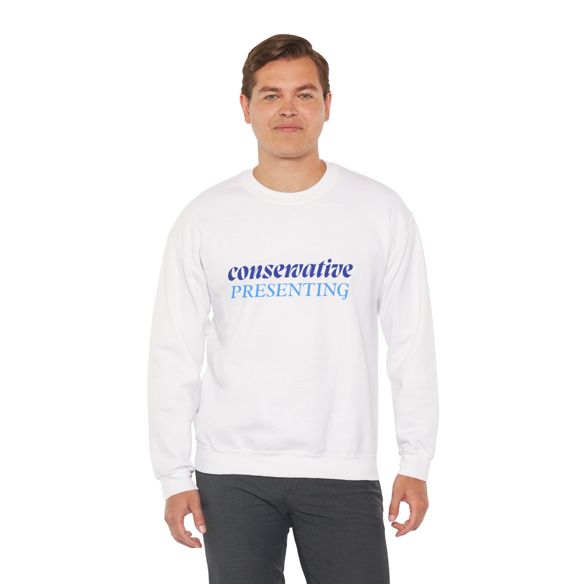 Conservative Presenting Sweatshirt — Rightly Canadian Crewneck