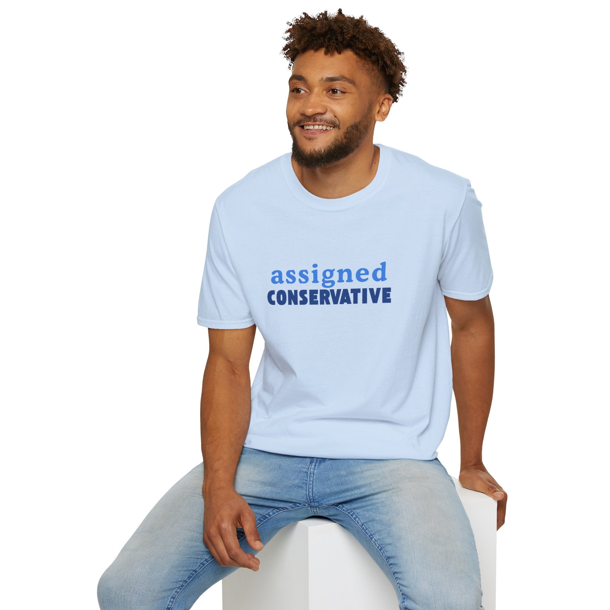 Assigned Conservative T-Shirt — Political Statement Tee