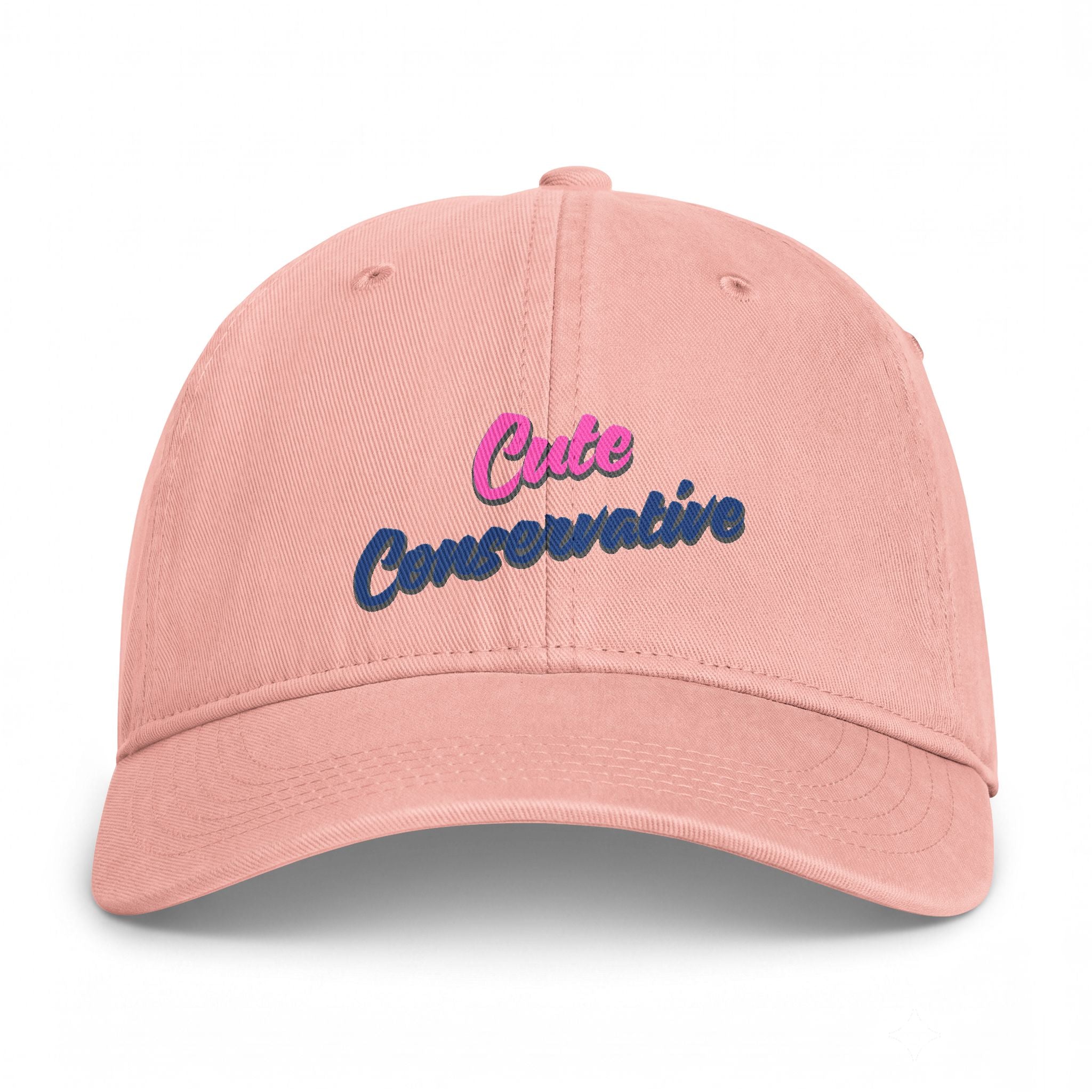 Cute Conservative Cap – Coastal Washed Cotton Baseball Hat