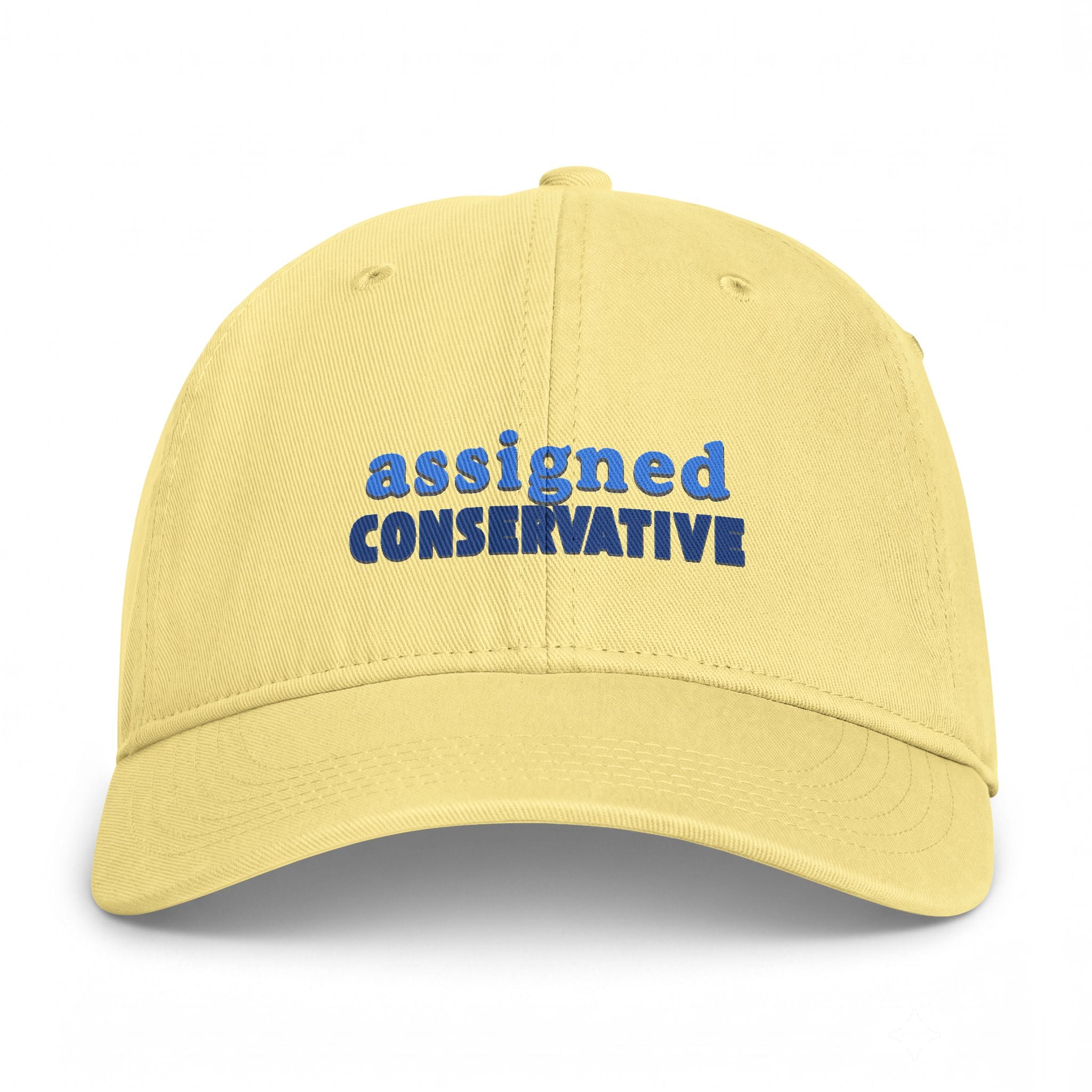 Assigned Conservative Washed Cap — Coastal Distressed Baseball Hat