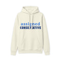 Assigned Conservative Hoodie — Rightly Canadian Maple Logo Pullover