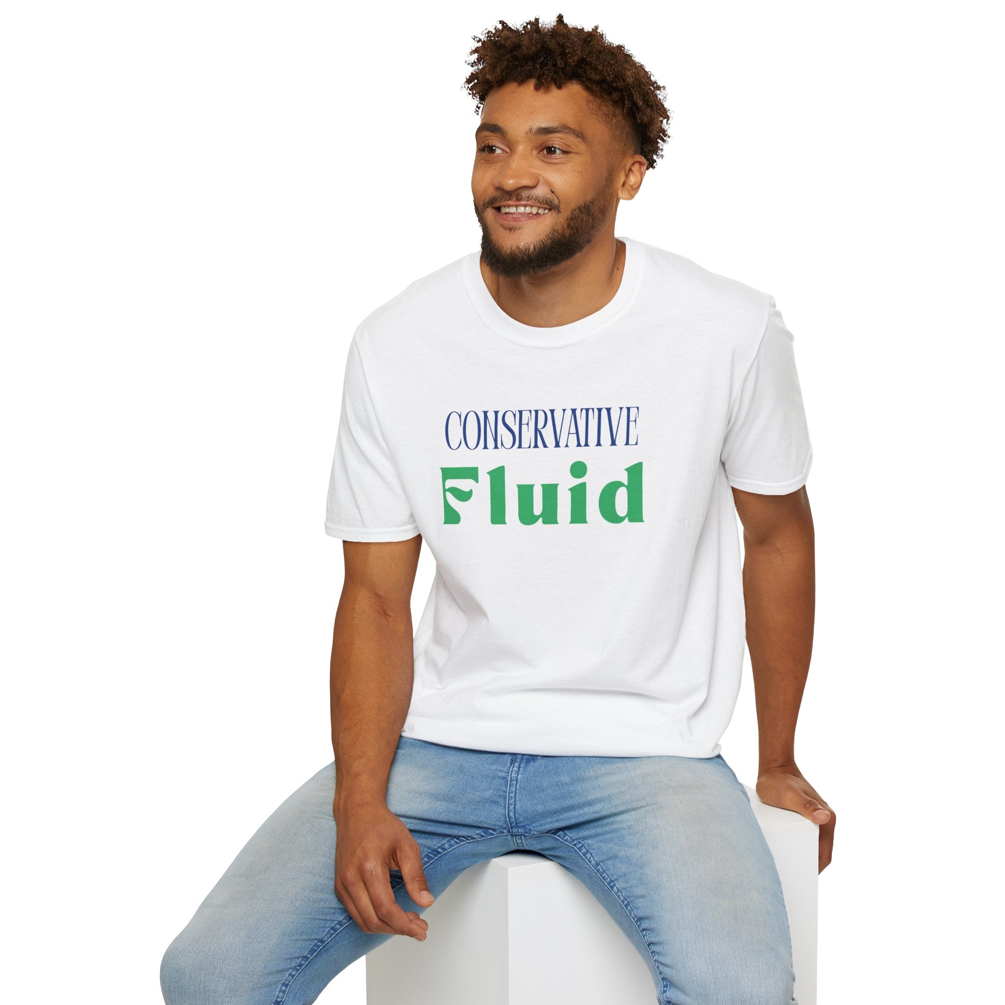 Conservative Fluid T-Shirt — Political Statement Tee