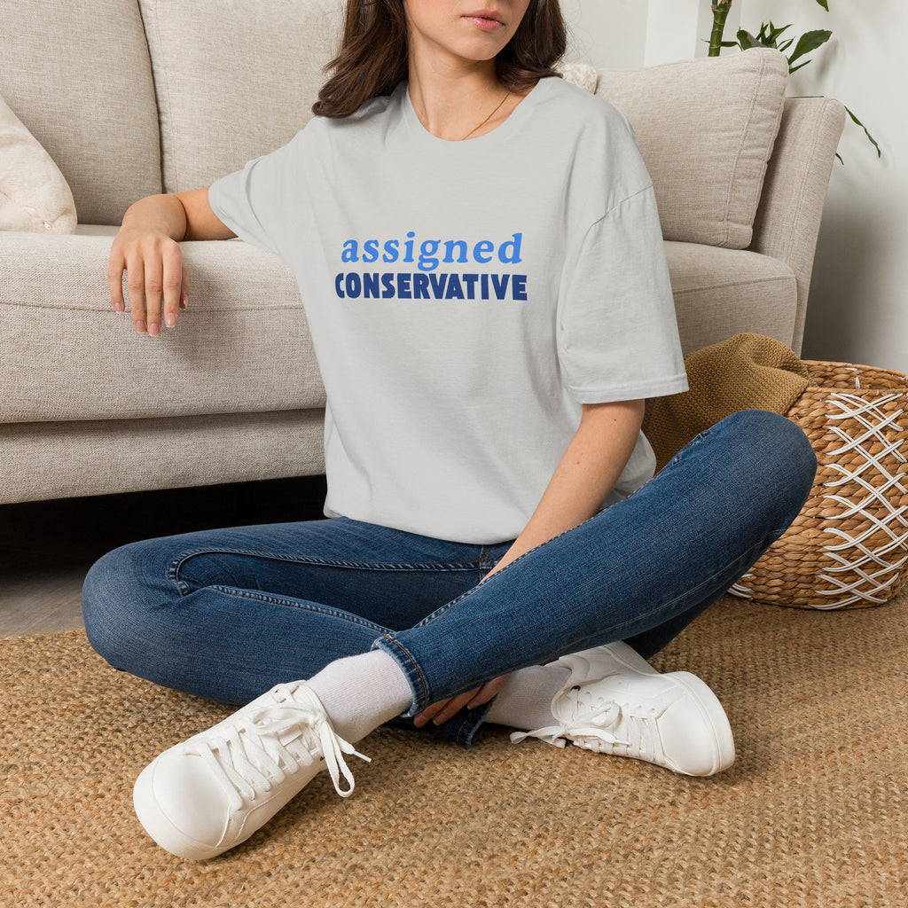 Assigned Conservative T-Shirt — Political Statement Tee