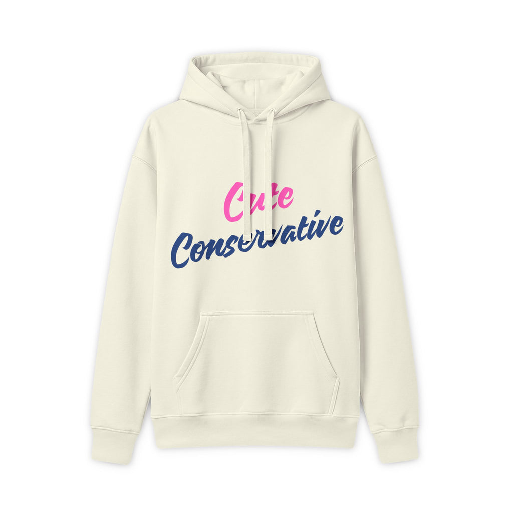 Cute Conservative Hoodie — “Rightly Canadian” Maple Leaf Political Sweatshirt