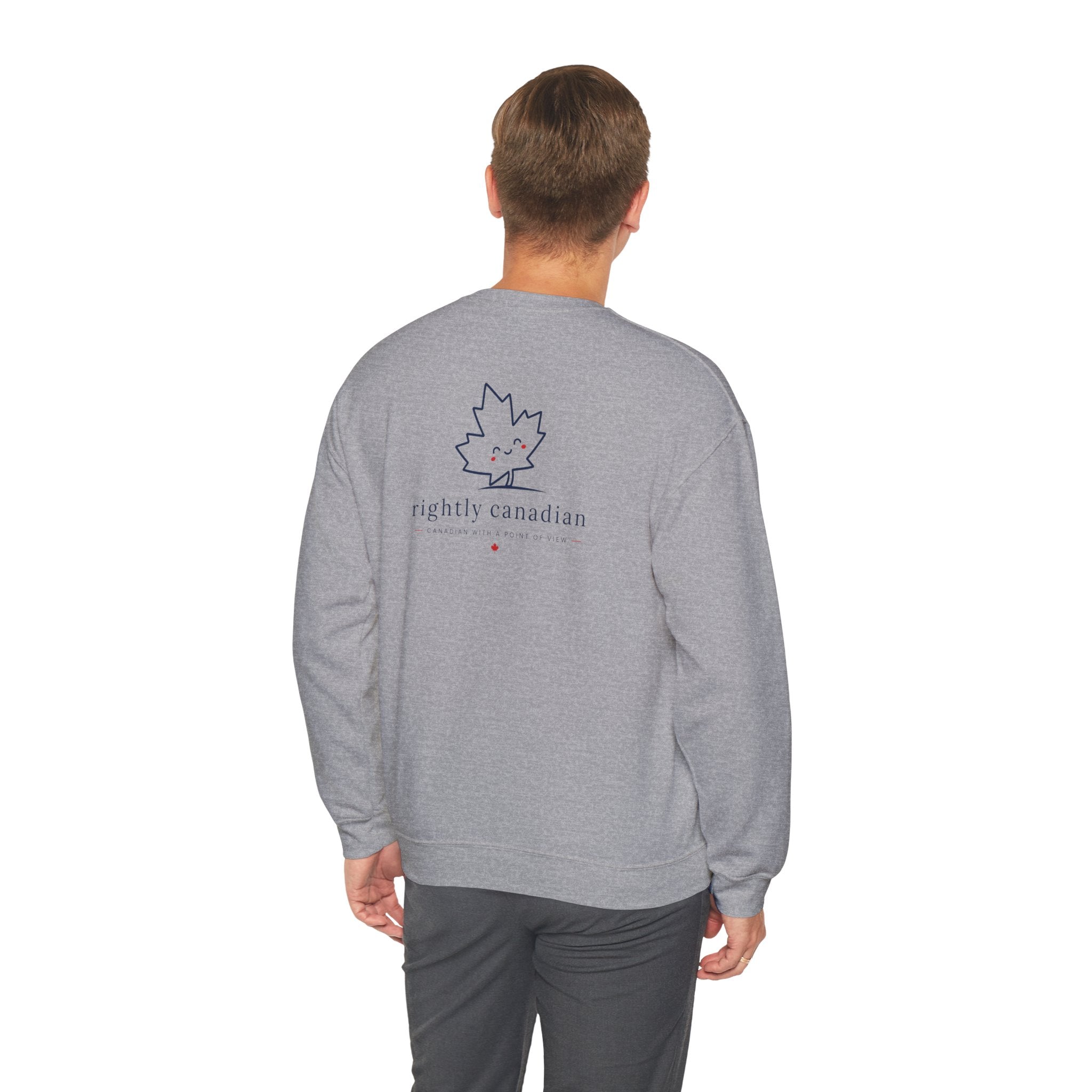 Conservative Presenting Sweatshirt — Rightly Canadian Crewneck