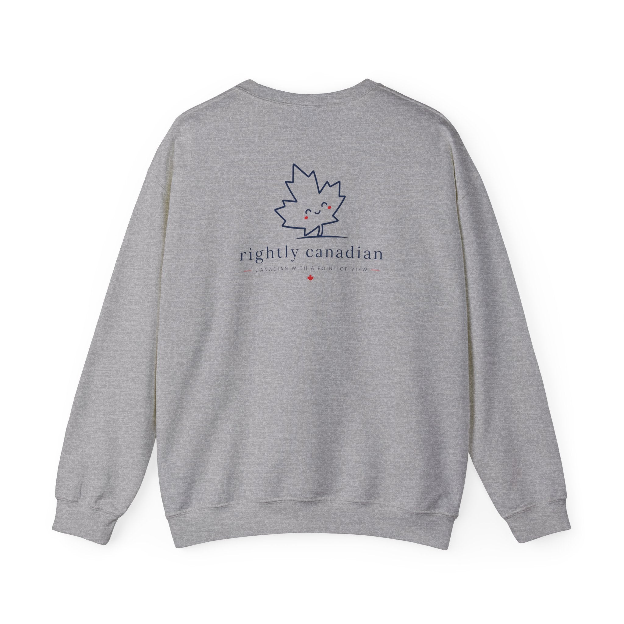 Cute Conservative Sweatshirt — Rightly Canadian Crewneck