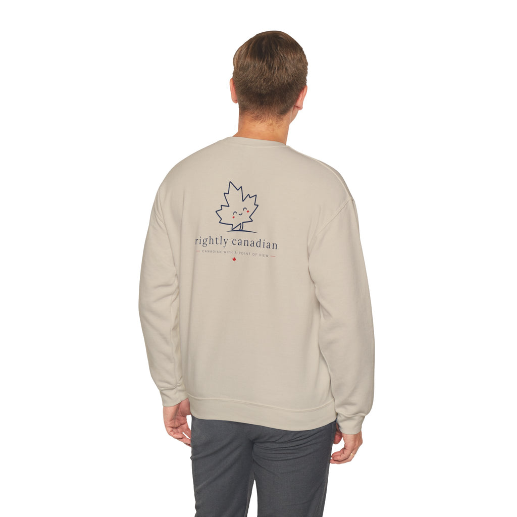 Conservative Presenting Sweatshirt — Rightly Canadian Crewneck