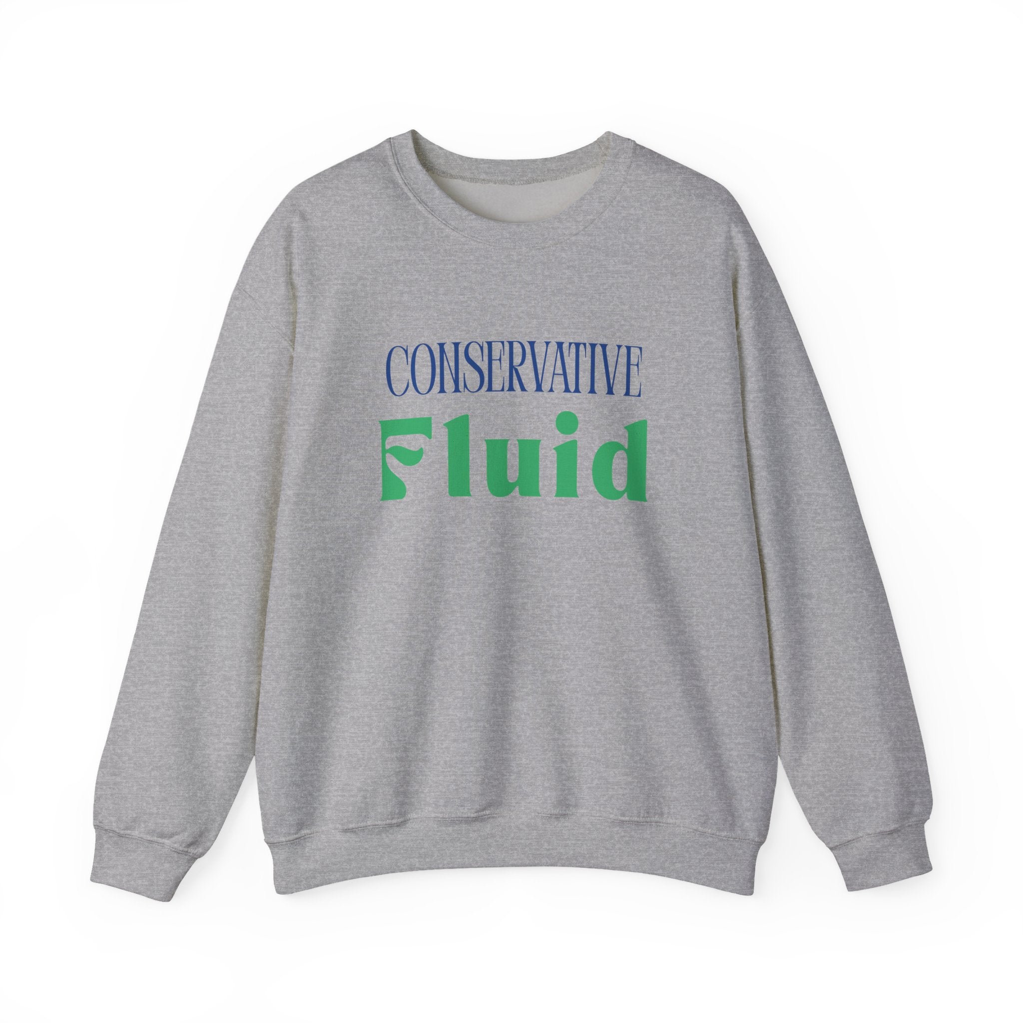 Conservative Fluid Crewneck Sweatshirt — Rightly Canadian Maple Pullover