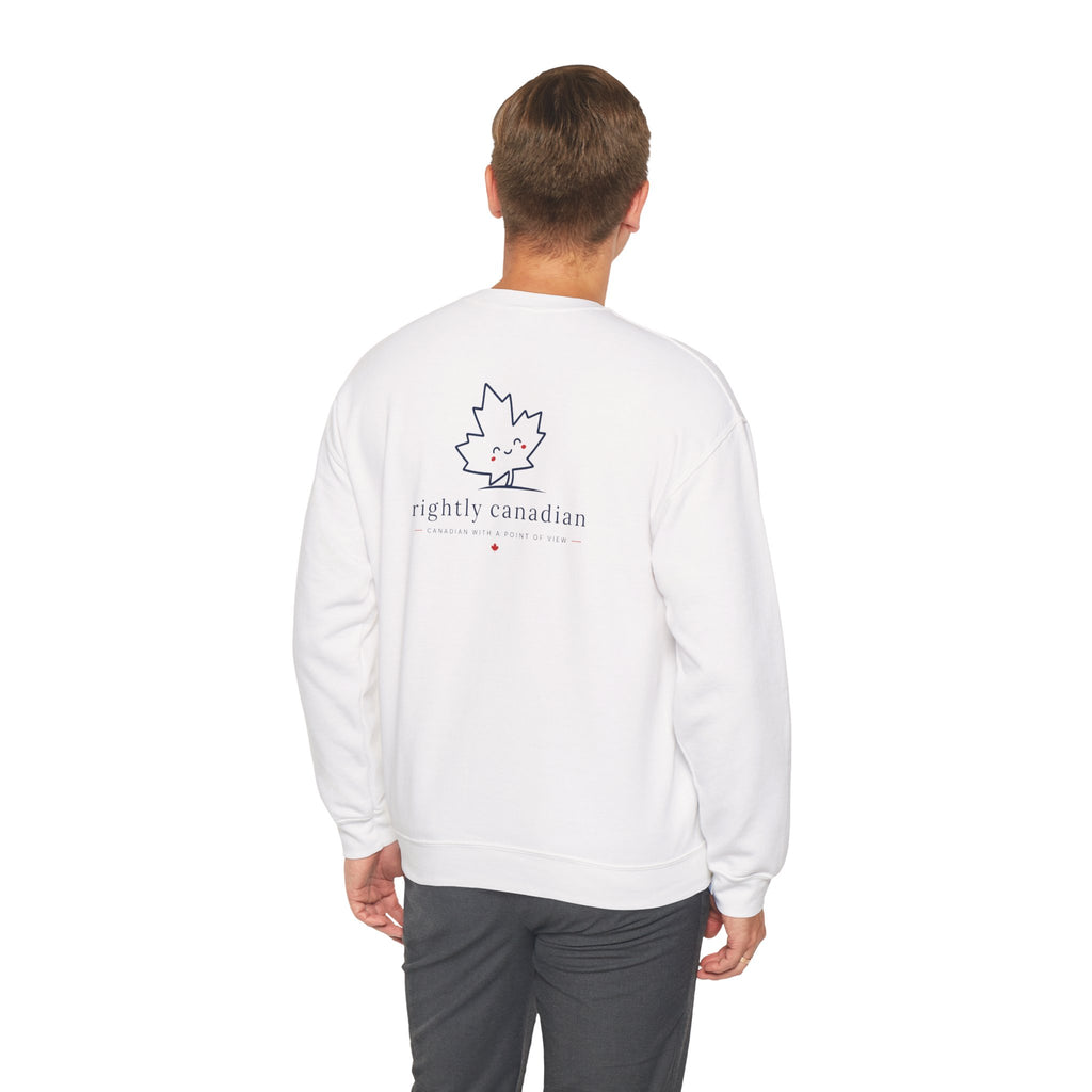 Conservative Presenting Sweatshirt — Rightly Canadian Crewneck