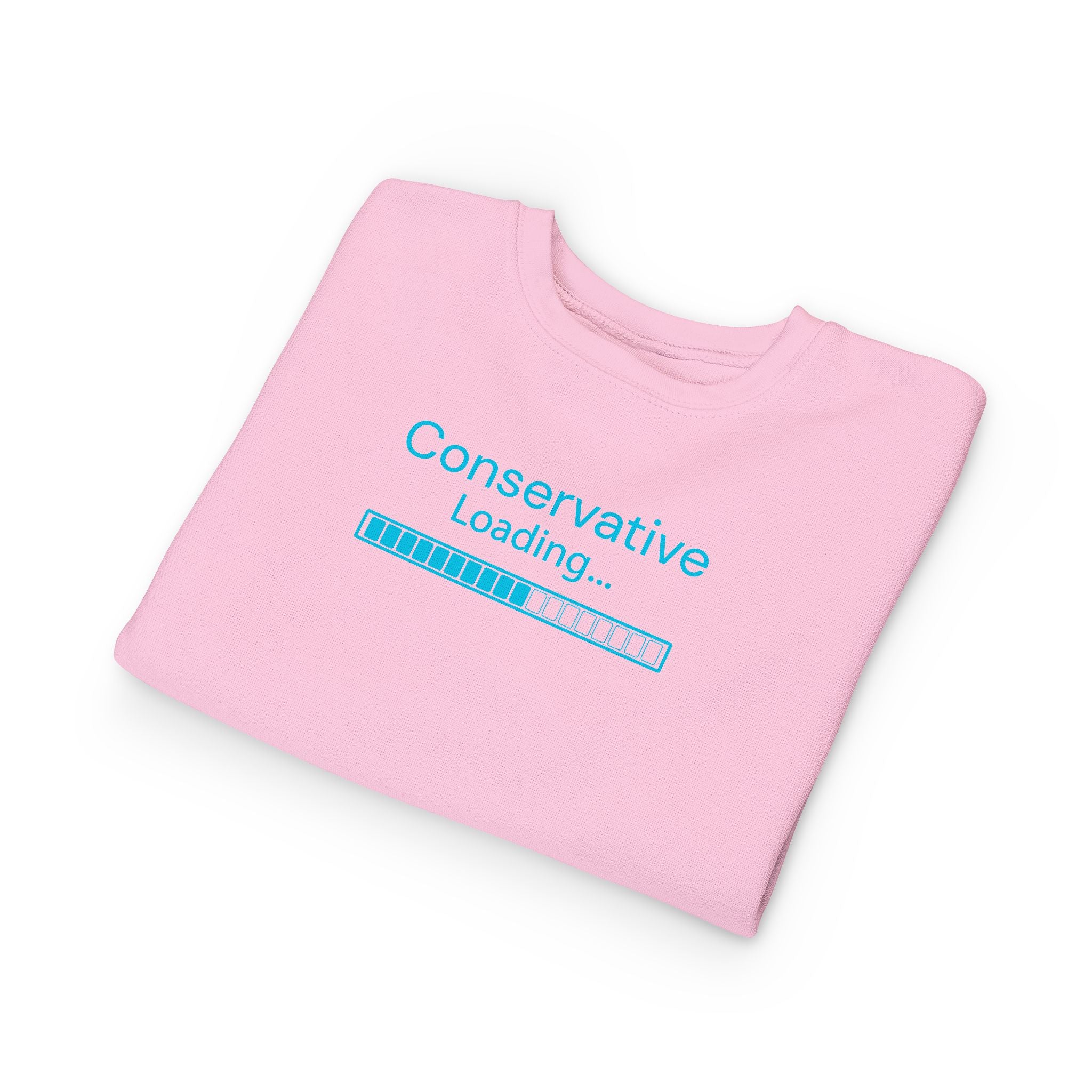 Toddler Sweatshirt — "Conservative Loading..." Cute Rightly Canadian Maple Crew