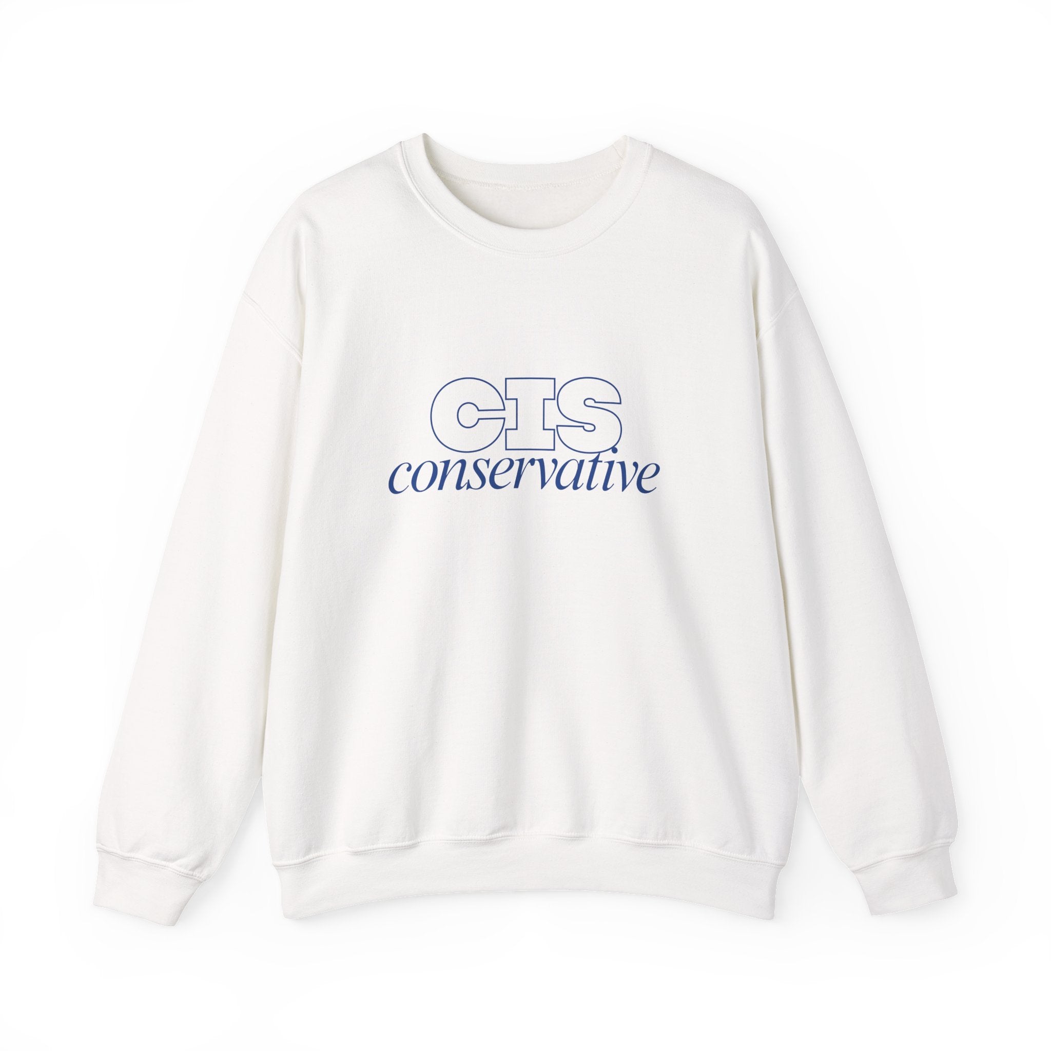 Conservative Crewneck Sweatshirt – 'CIS Conservative' Rightly Canadian Pullover