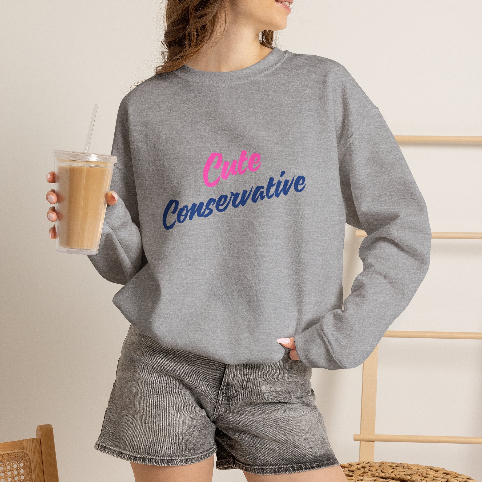 Cute Conservative Sweatshirt — Rightly Canadian Crewneck