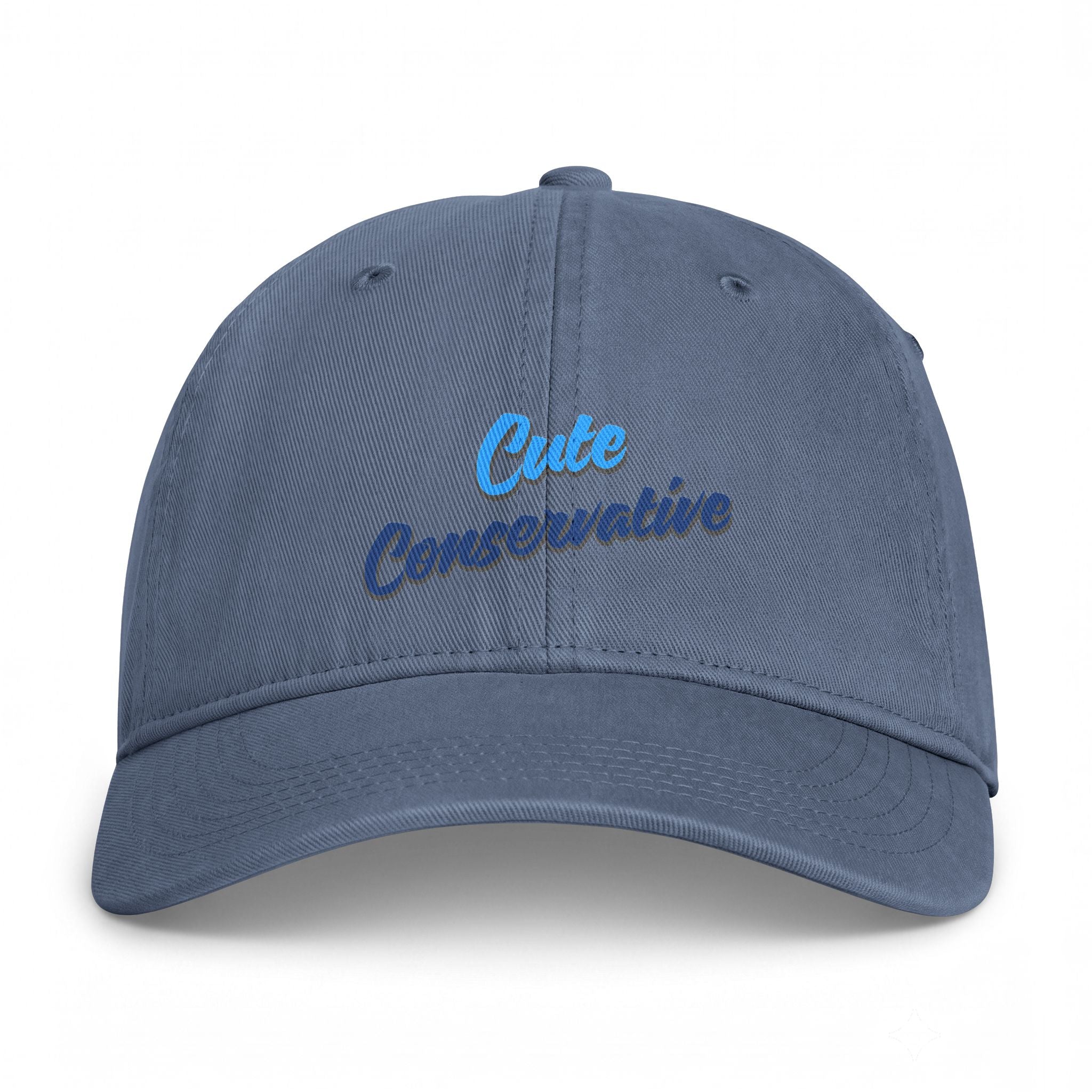 Cute Conservative Cap — Coastal Washed Baseball Hat