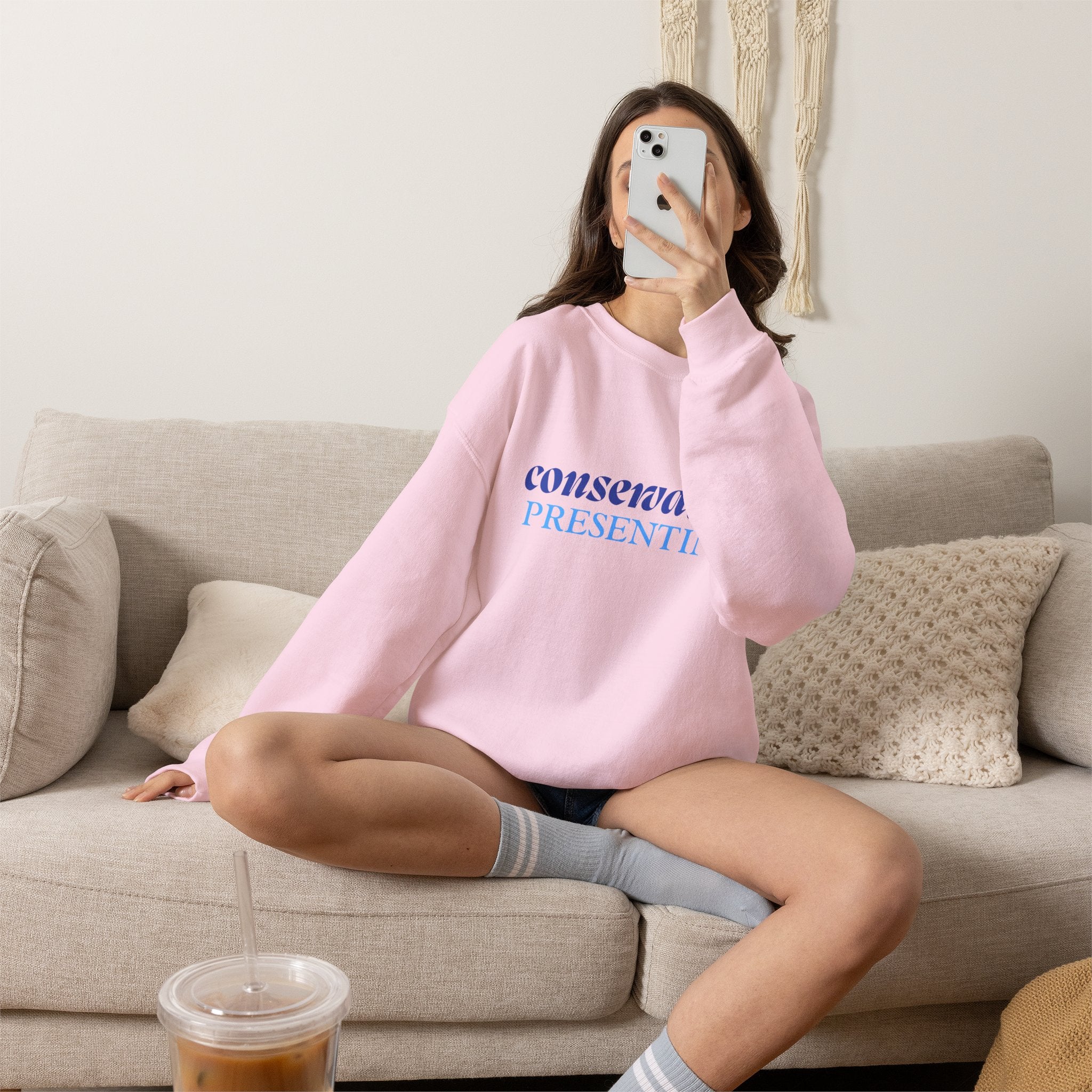 Conservative Presenting Sweatshirt — Rightly Canadian Crewneck
