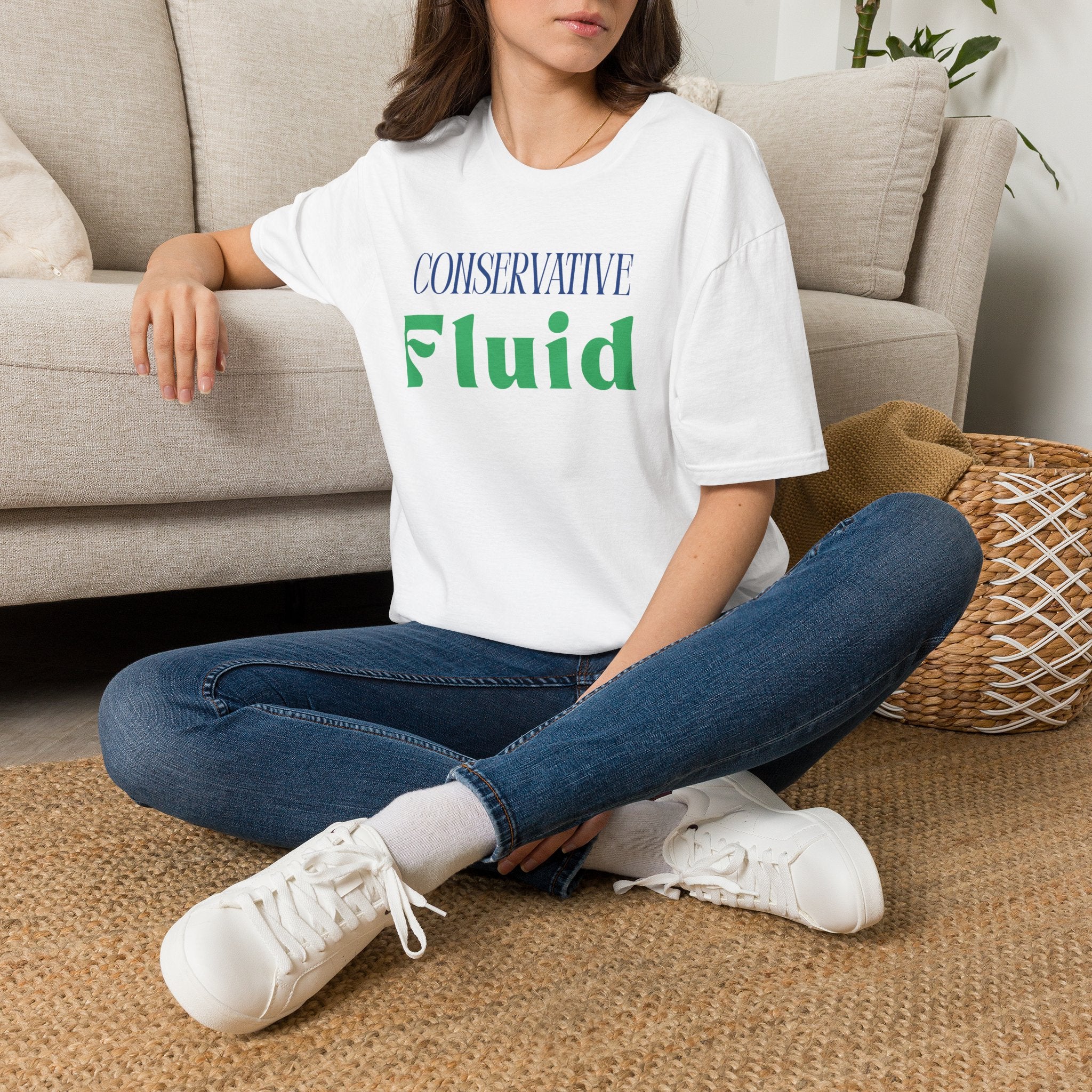 Conservative Fluid T-Shirt — Political Statement Tee