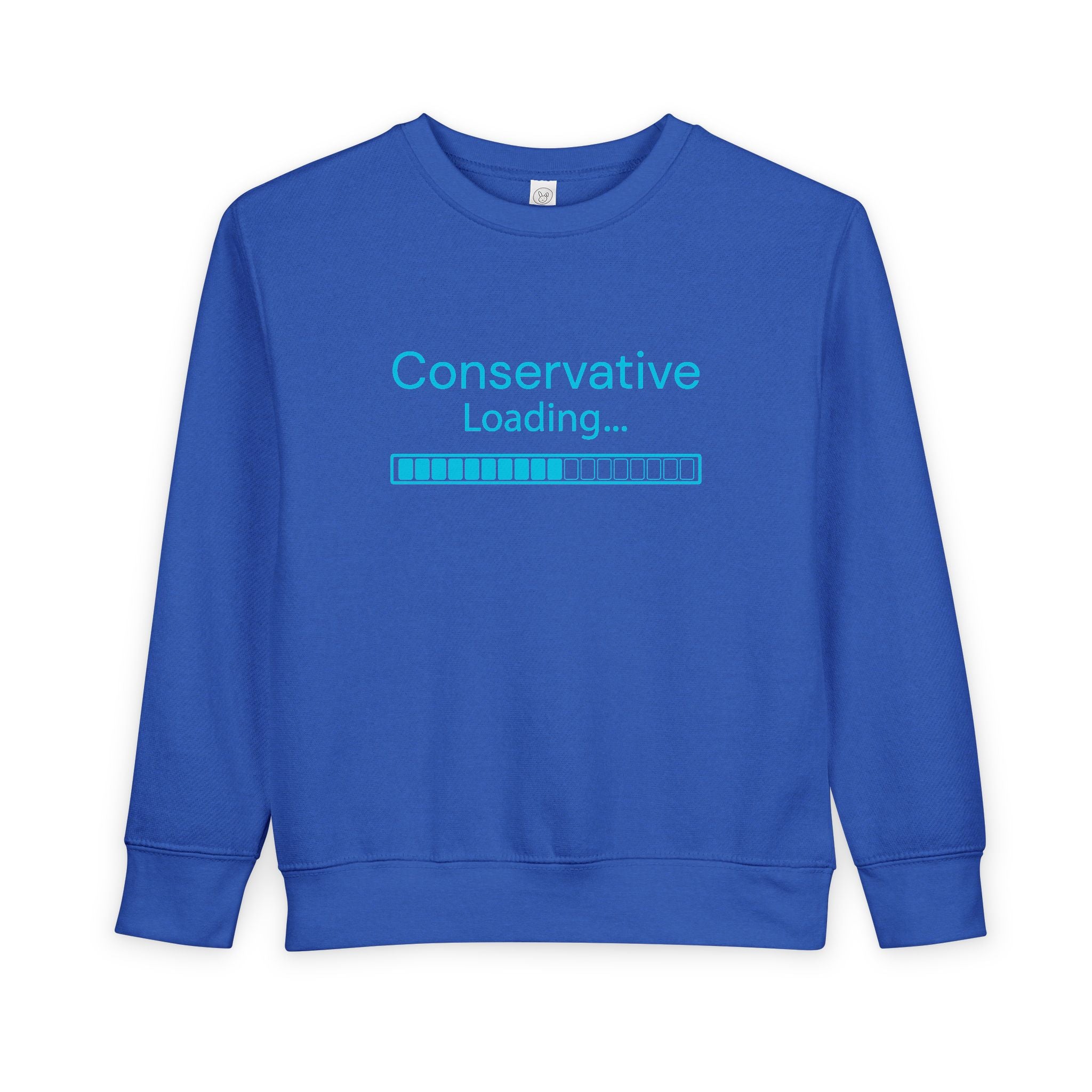 Toddler Sweatshirt — "Conservative Loading..." Cute Rightly Canadian Maple Crew