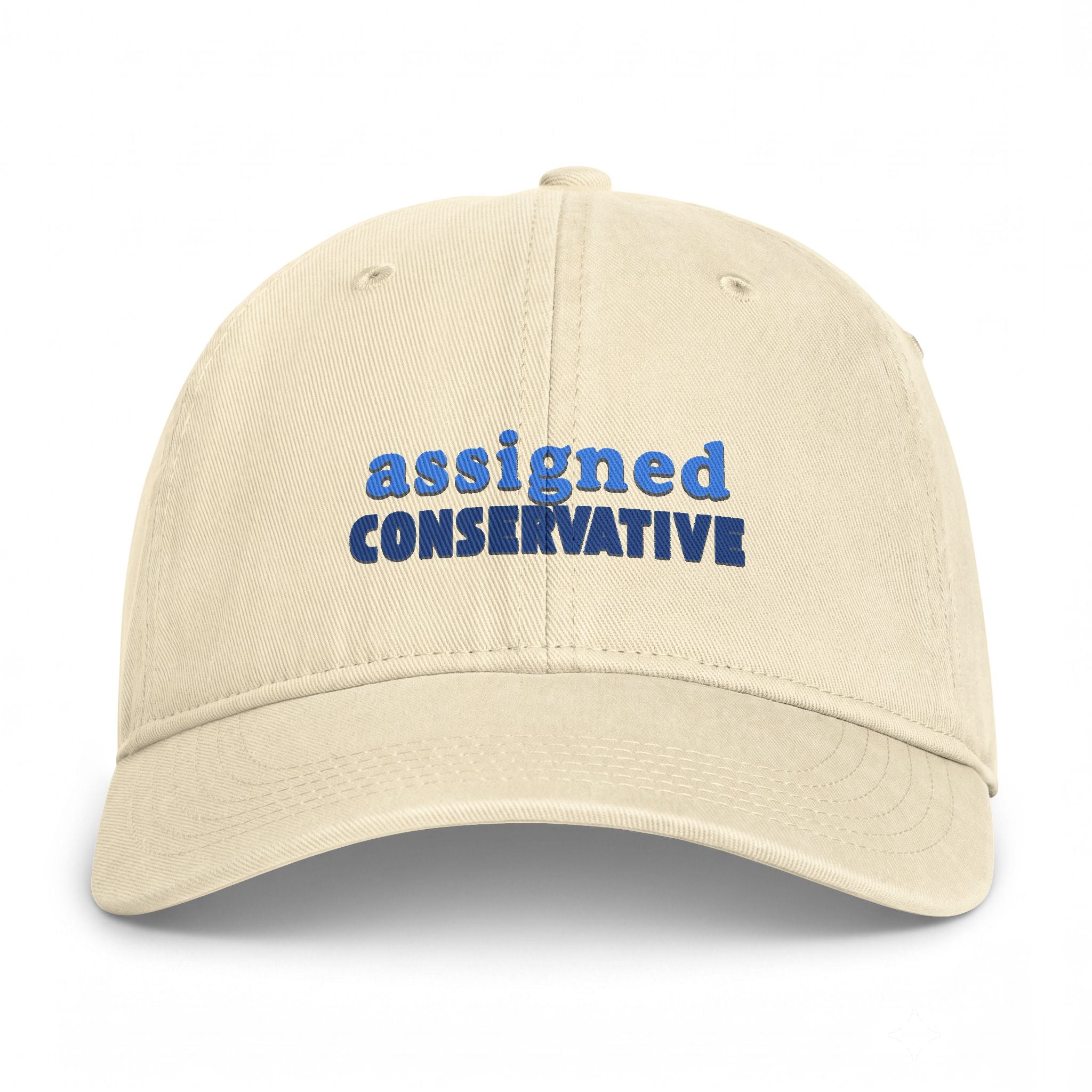 Assigned Conservative Washed Cap — Coastal Distressed Baseball Hat