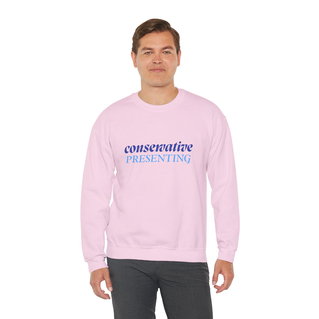 Conservative Presenting Sweatshirt — Rightly Canadian Crewneck