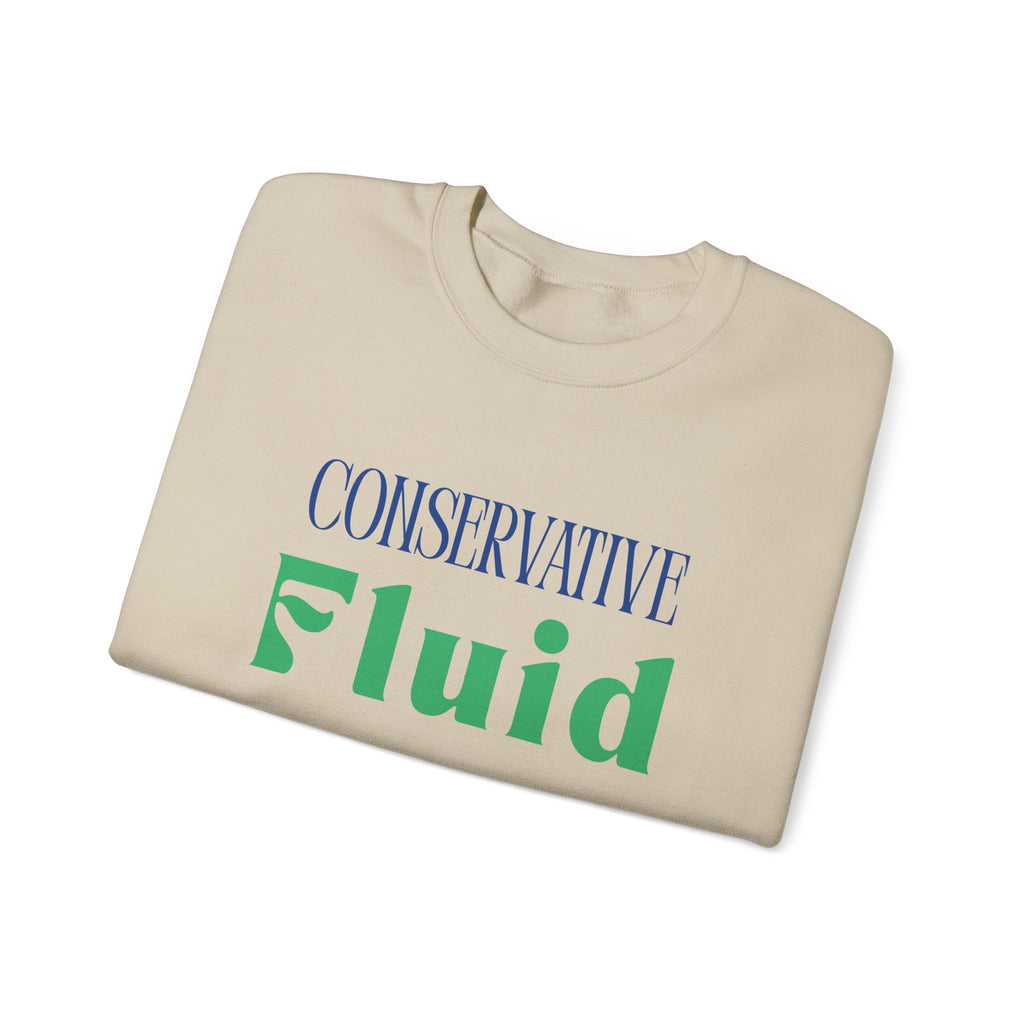 Conservative Fluid Crewneck Sweatshirt — Rightly Canadian Maple Pullover