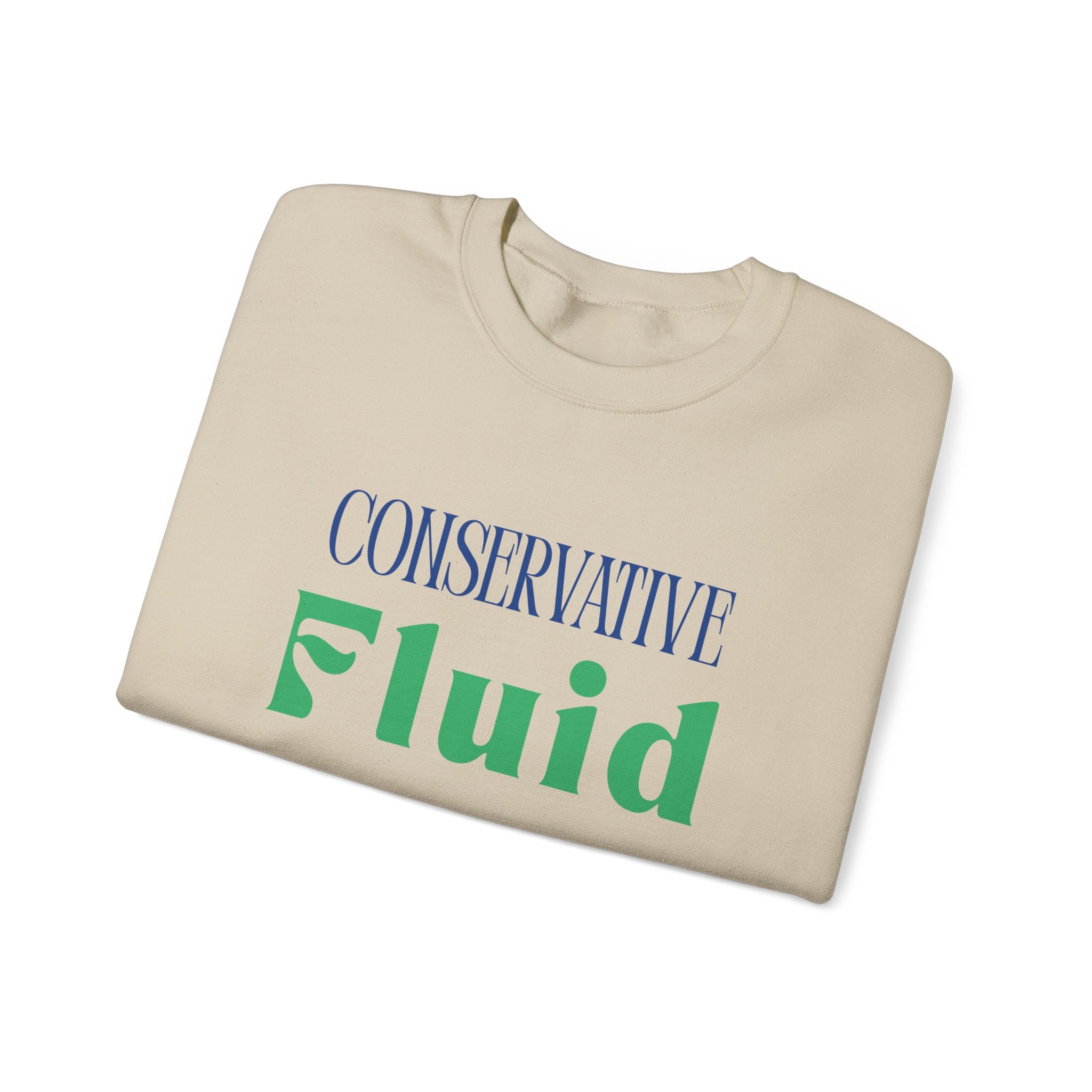 Conservative Fluid Crewneck Sweatshirt — Rightly Canadian Maple Pullover