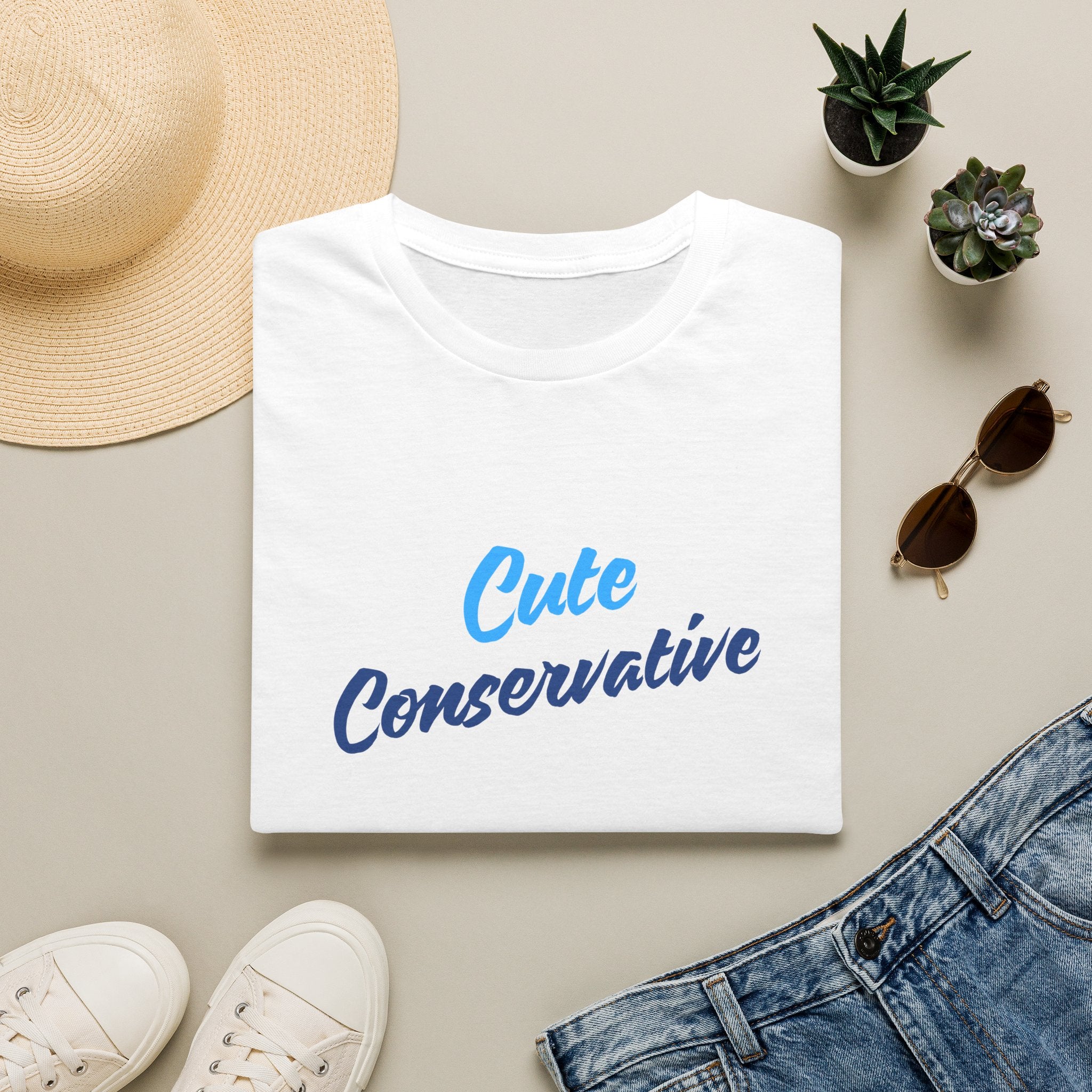 Cute Conservative T-Shirt — Women's Political Statement Tee