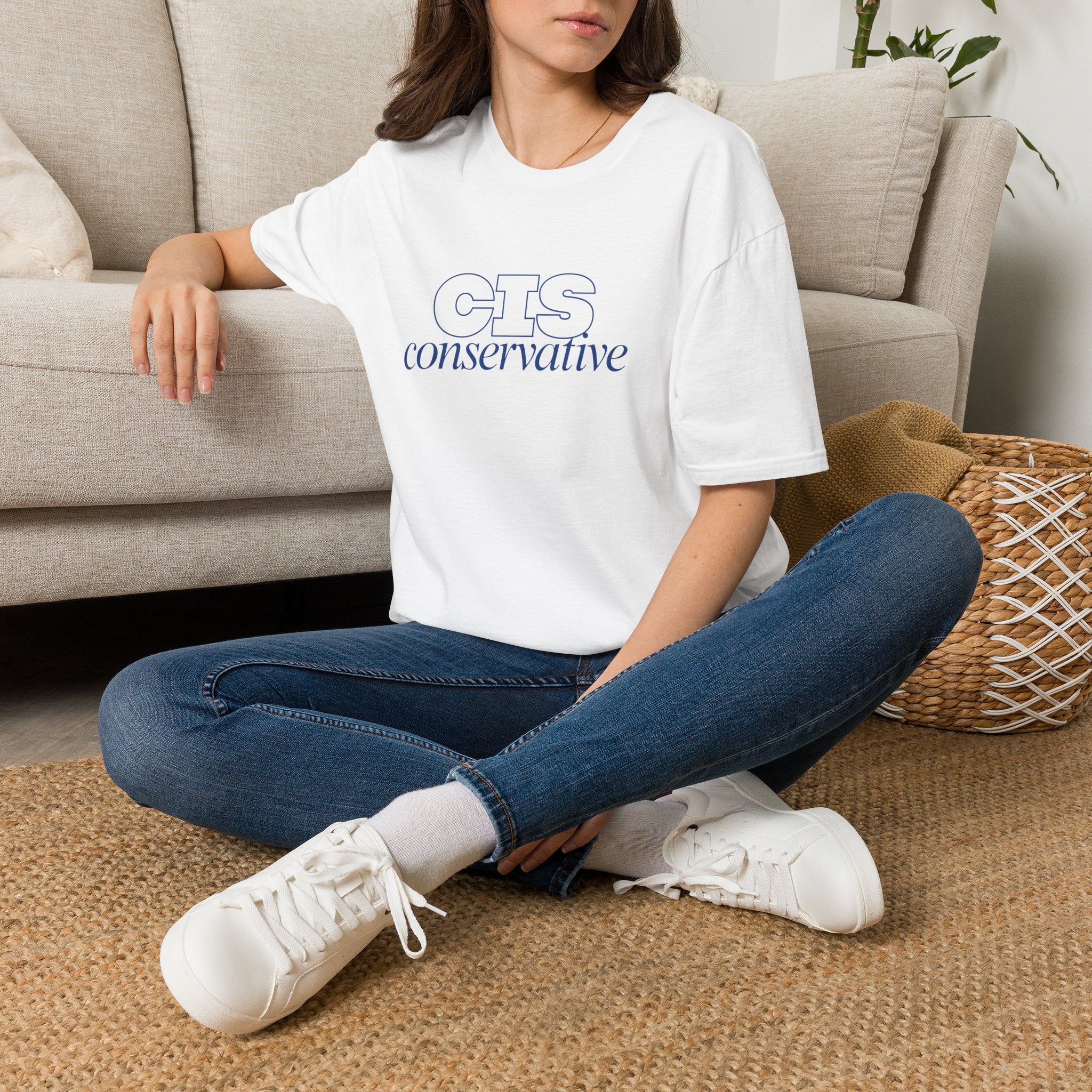 CIS Conservative T‑Shirt — Minimal Political Statement Tee