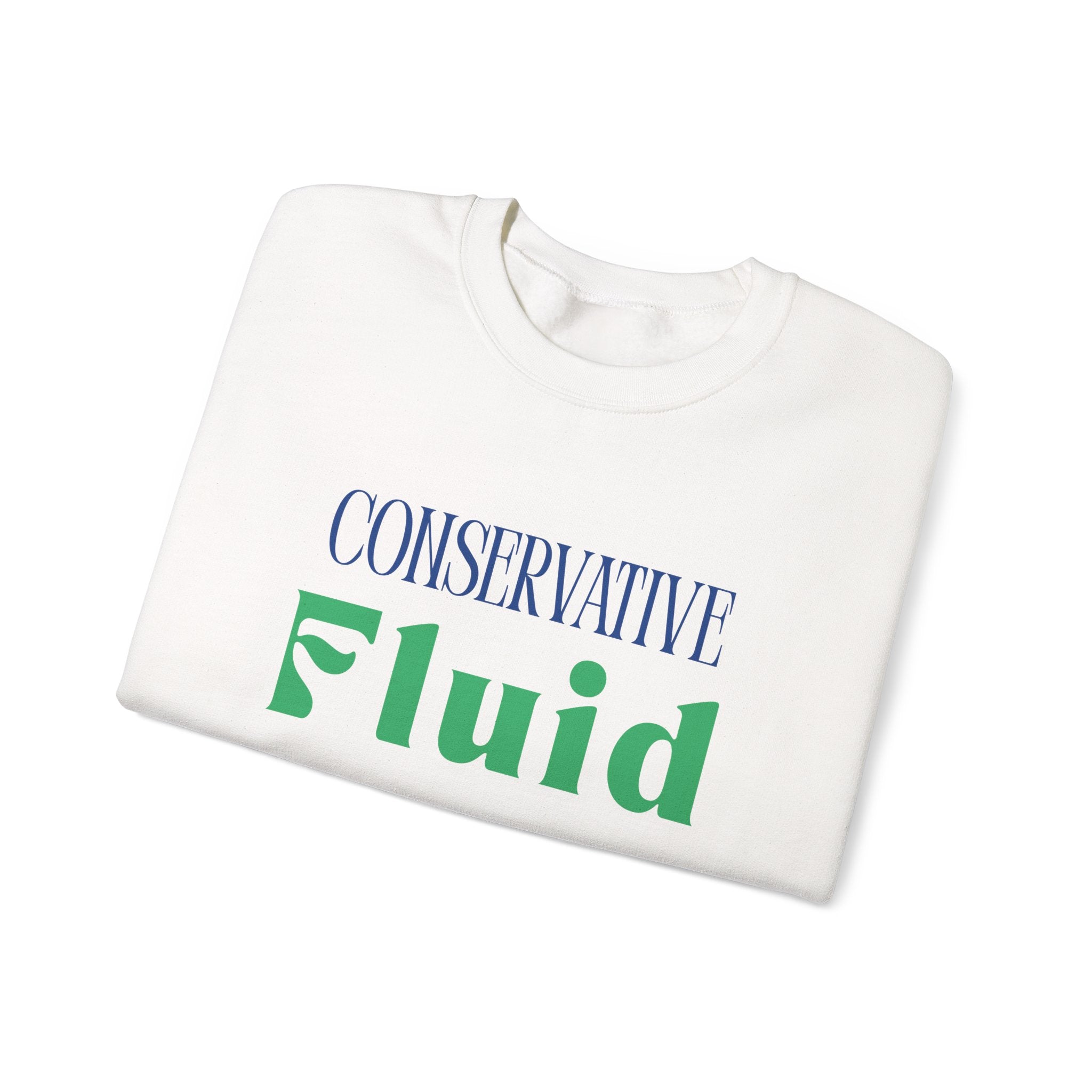 Conservative Fluid Crewneck Sweatshirt — Rightly Canadian Maple Pullover