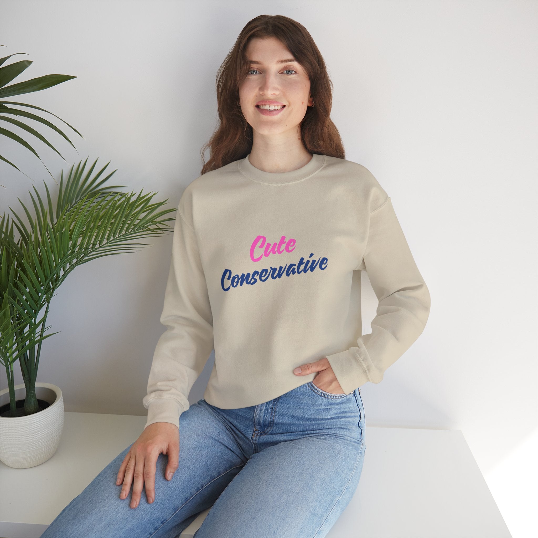 Cute Conservative Sweatshirt — Rightly Canadian Crewneck