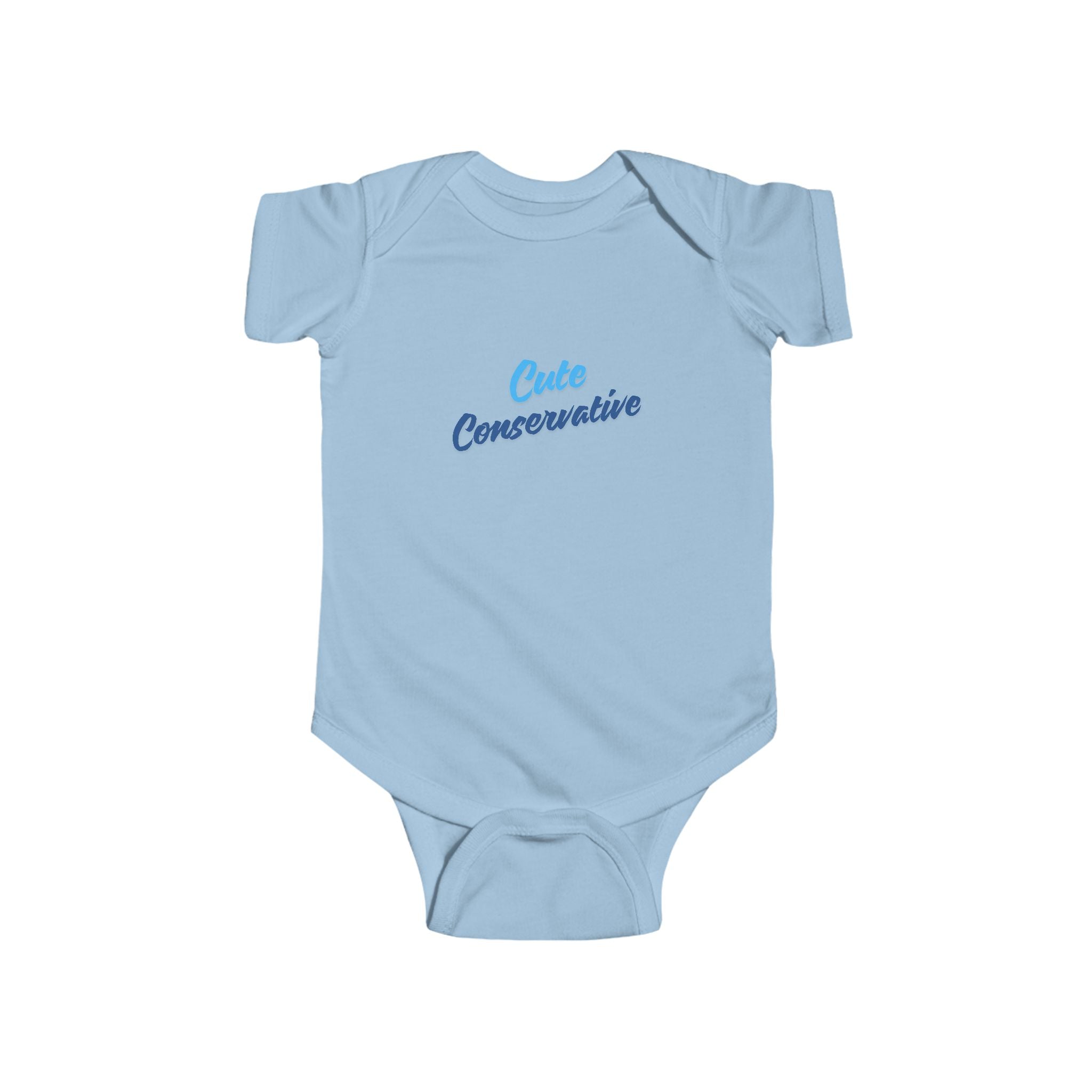 Cute Conservative Infant Bodysuit — Baby Political Graphic Onesie