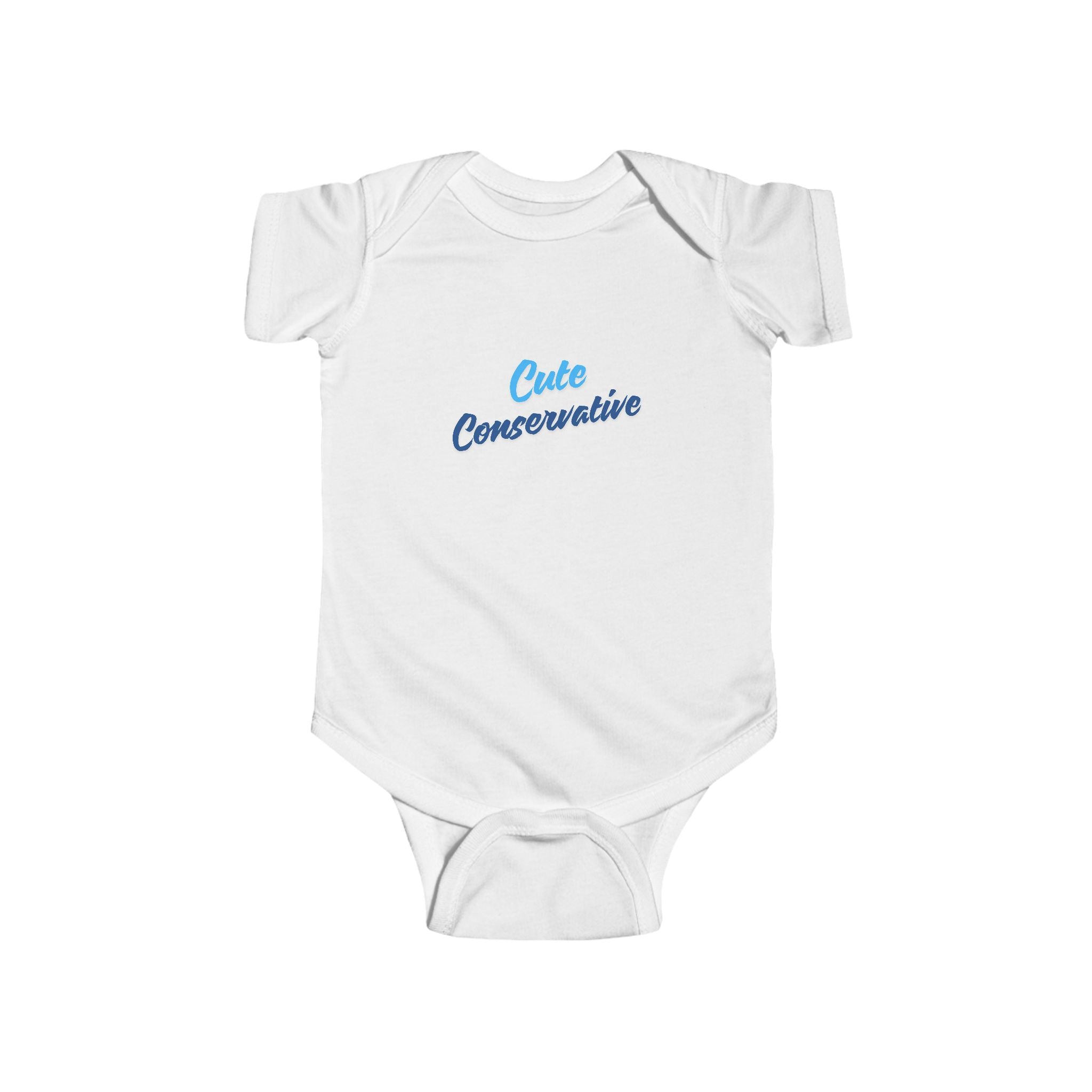 Cute Conservative Infant Bodysuit — Baby Political Graphic Onesie