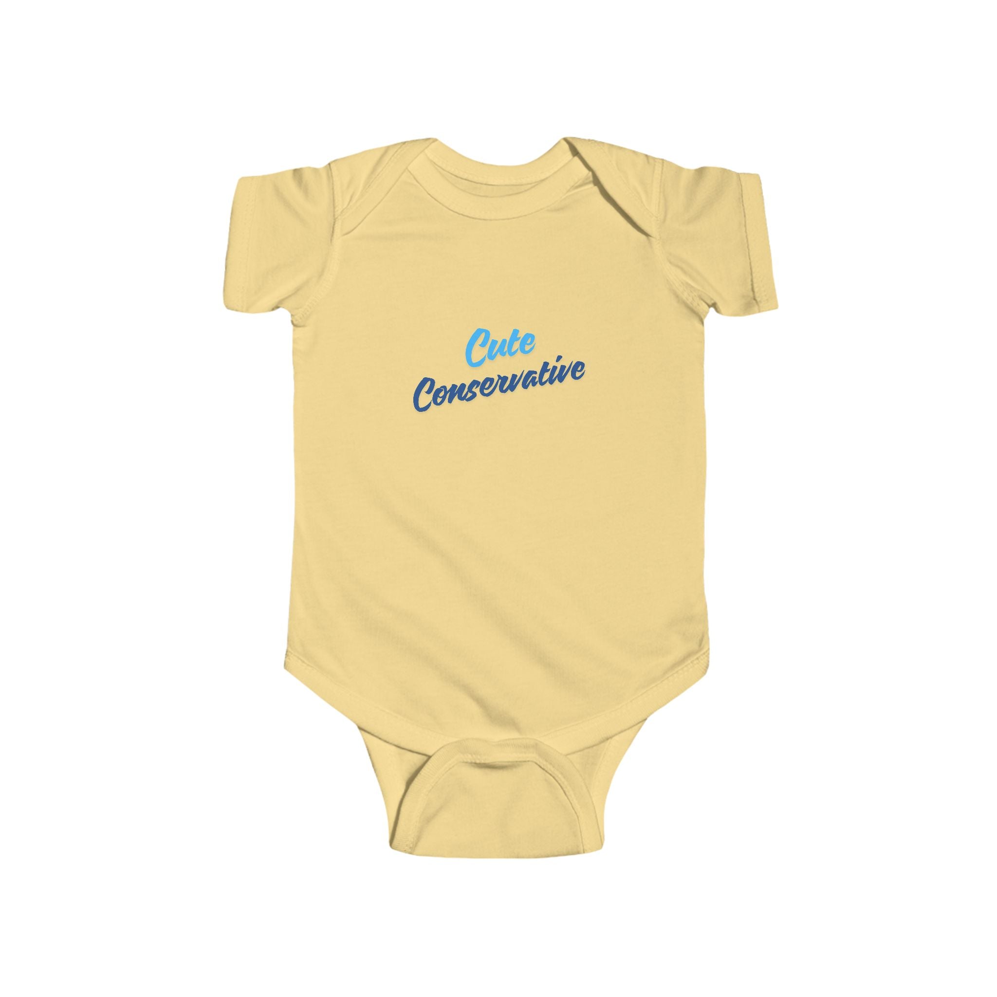 Cute Conservative Infant Bodysuit — Baby Political Graphic Onesie
