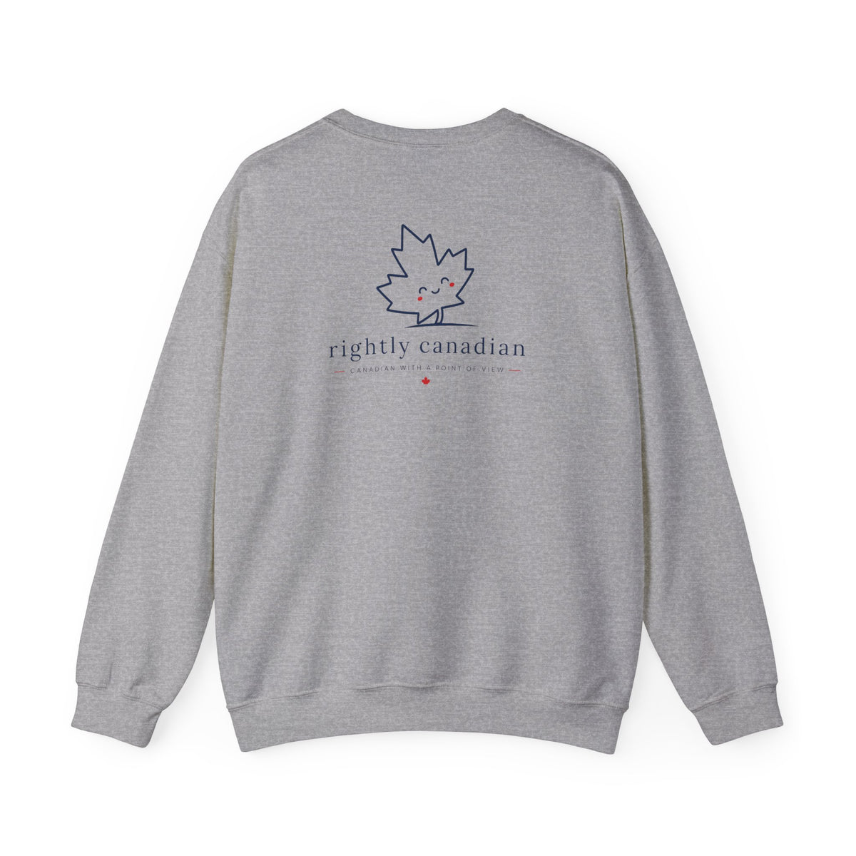 Conservative Crewneck Sweatshirt – 'CIS Conservative' Rightly Canadian Pullover