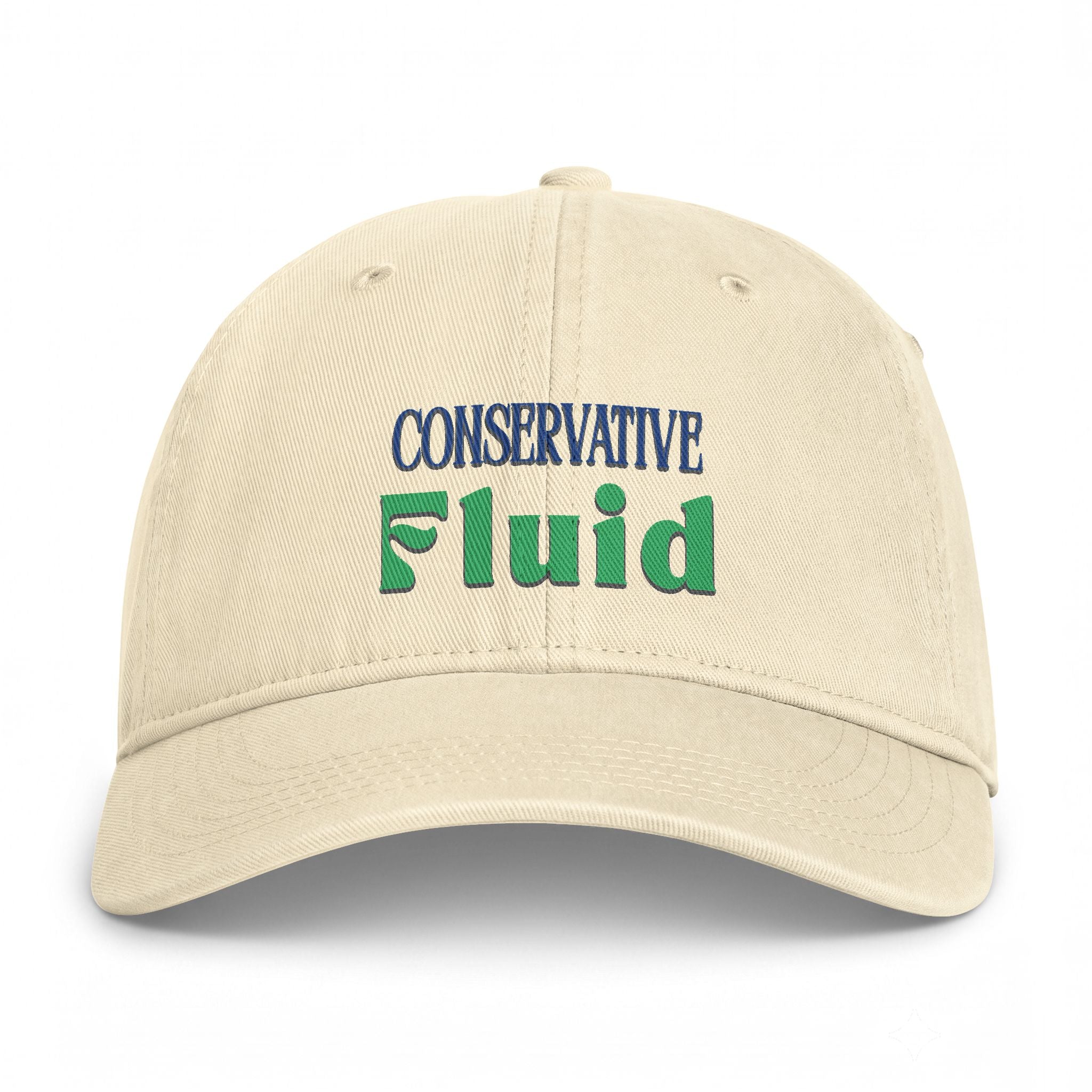 Conservative Fluid Cap — Coastal Washed Baseball Hat