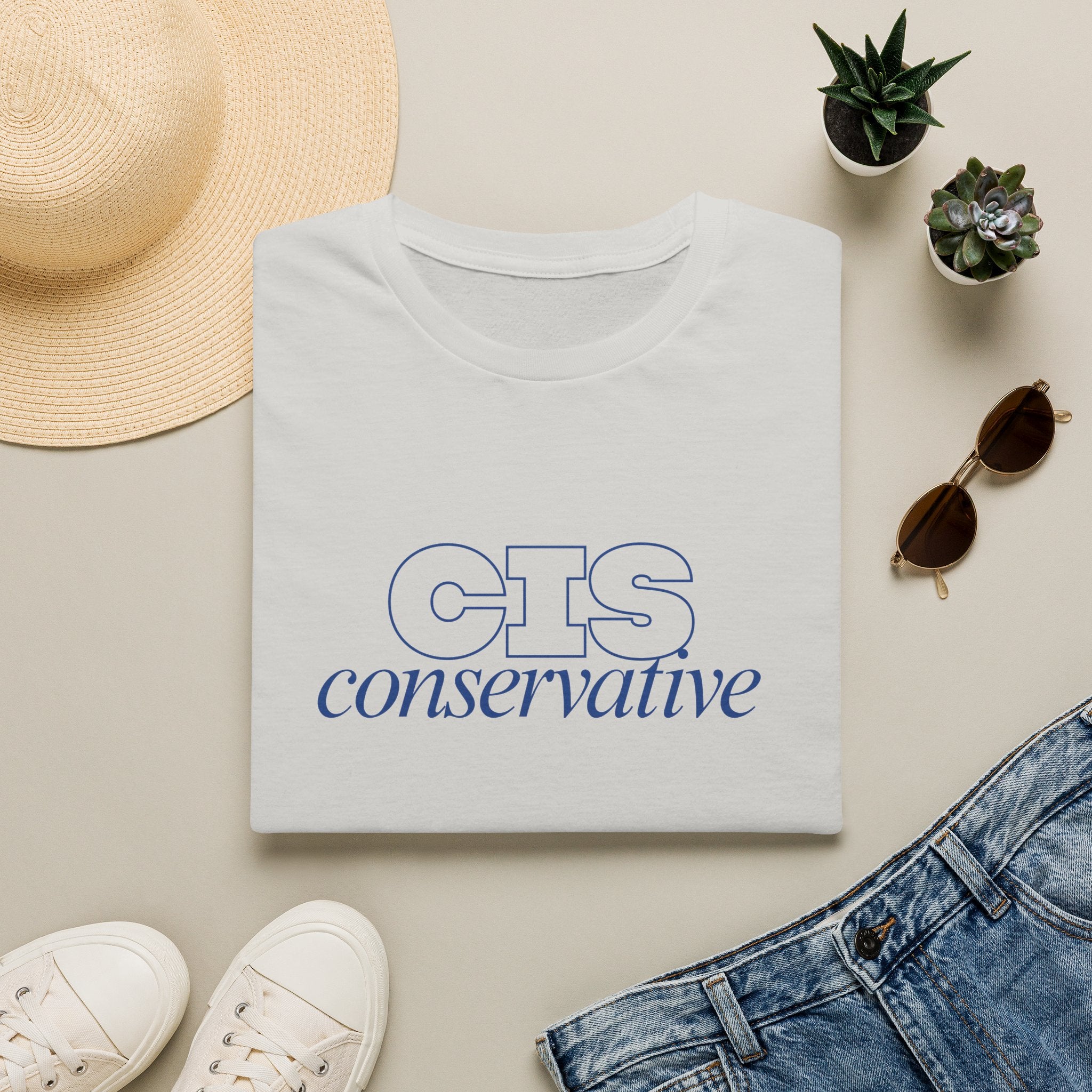 CIS Conservative T‑Shirt — Minimal Political Statement Tee