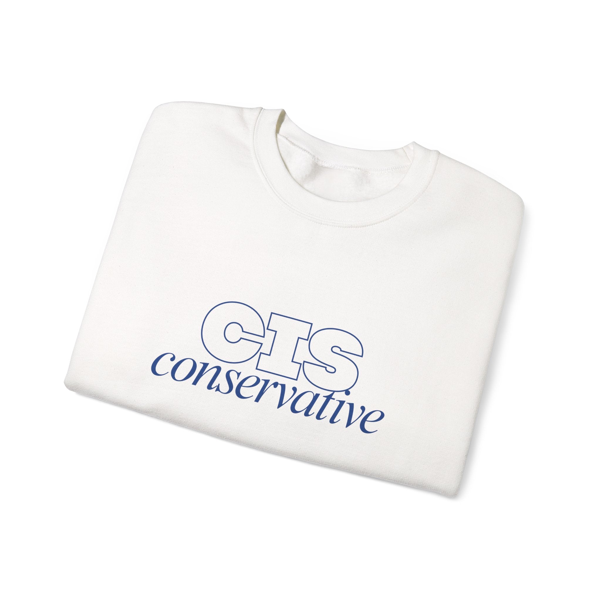 Conservative Crewneck Sweatshirt – 'CIS Conservative' Rightly Canadian Pullover