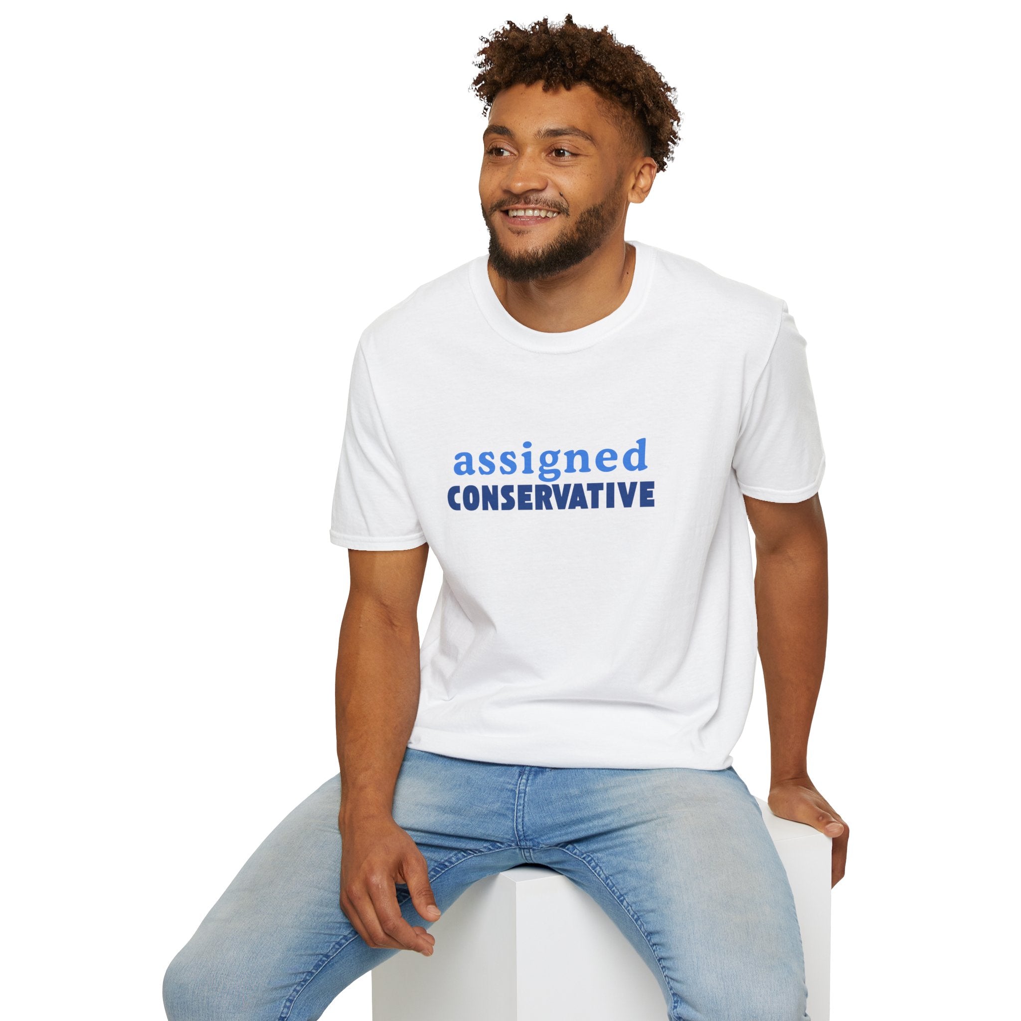 Assigned Conservative T-Shirt — Political Statement Tee