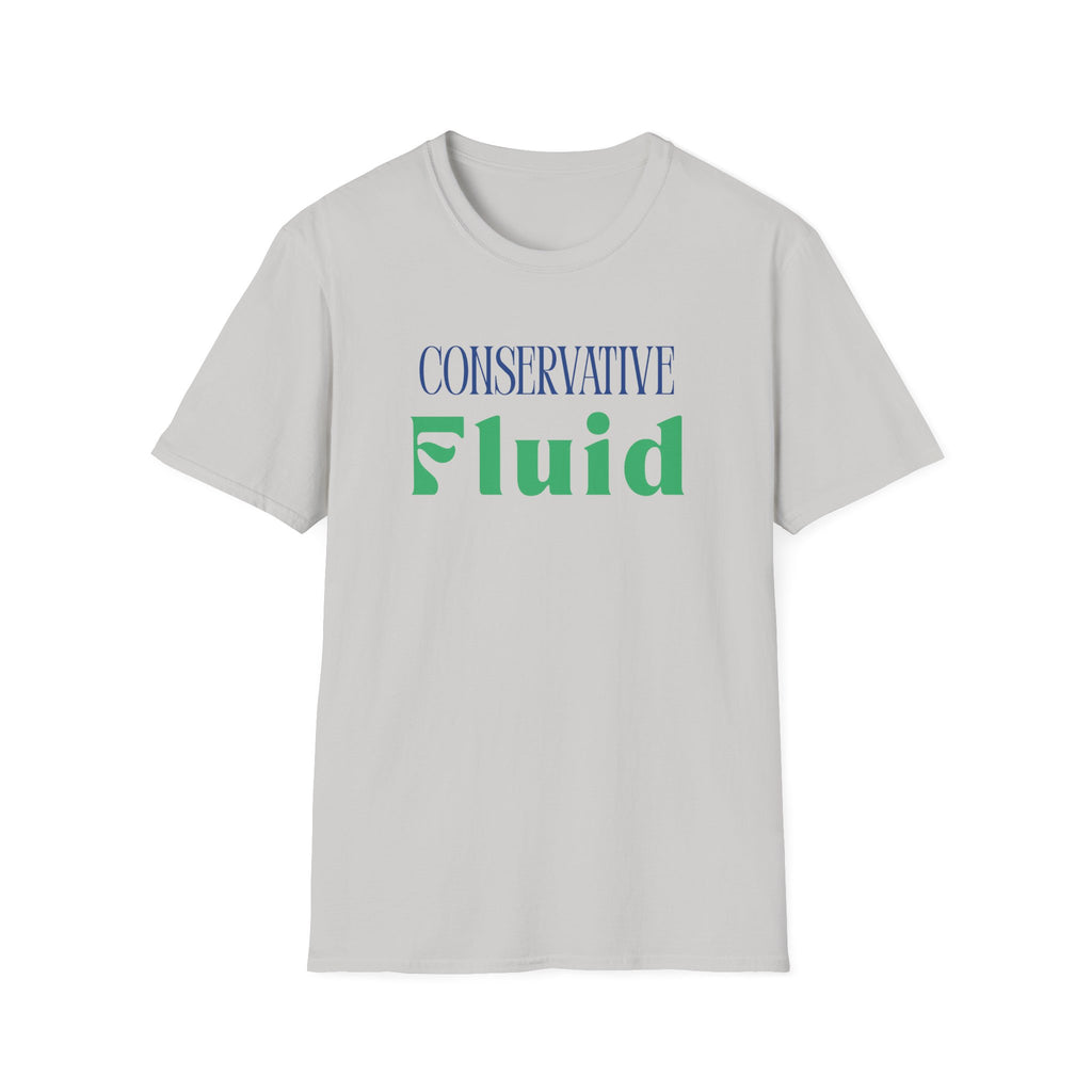 Conservative Fluid T-Shirt — Political Statement Tee
