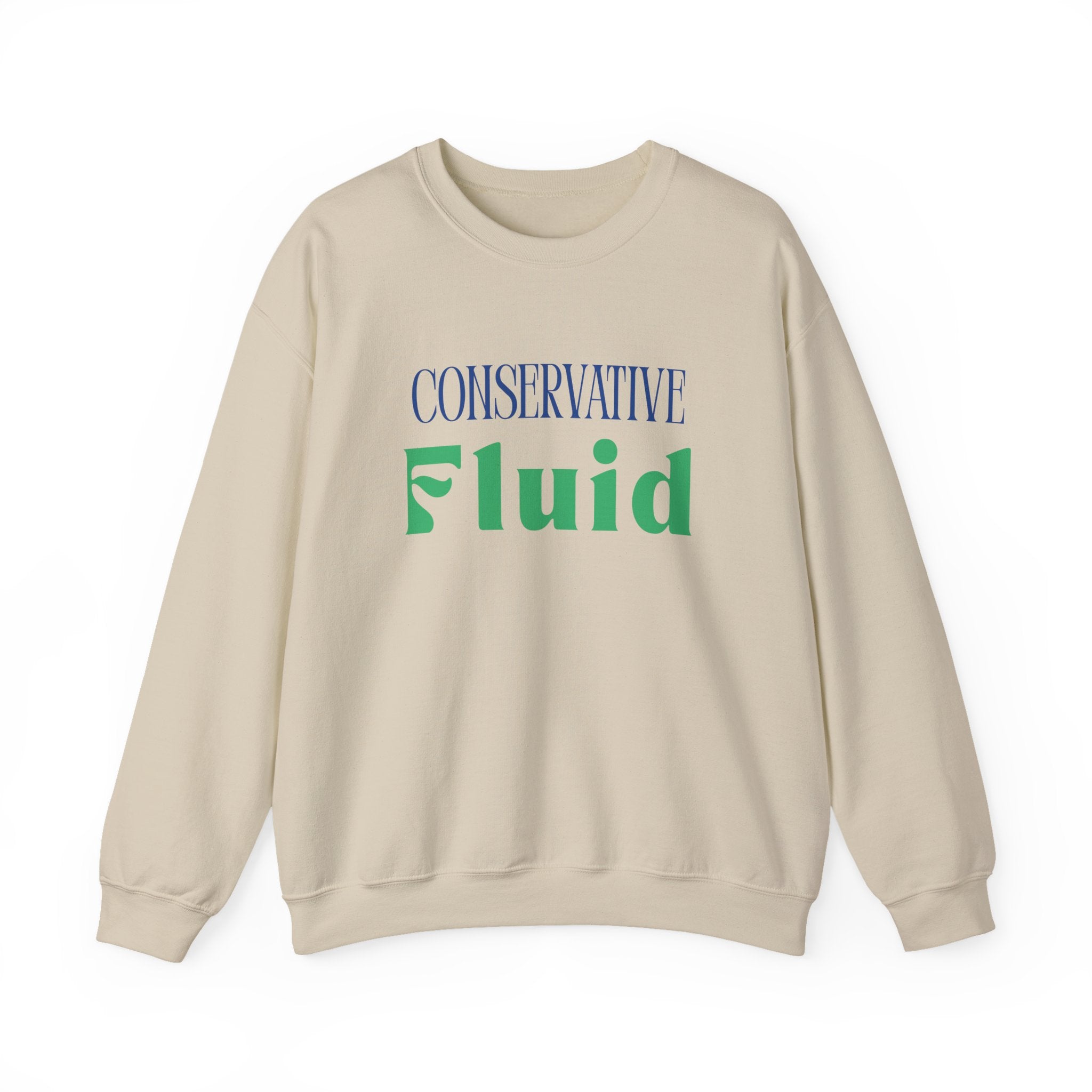 Conservative Fluid Crewneck Sweatshirt — Rightly Canadian Maple Pullover