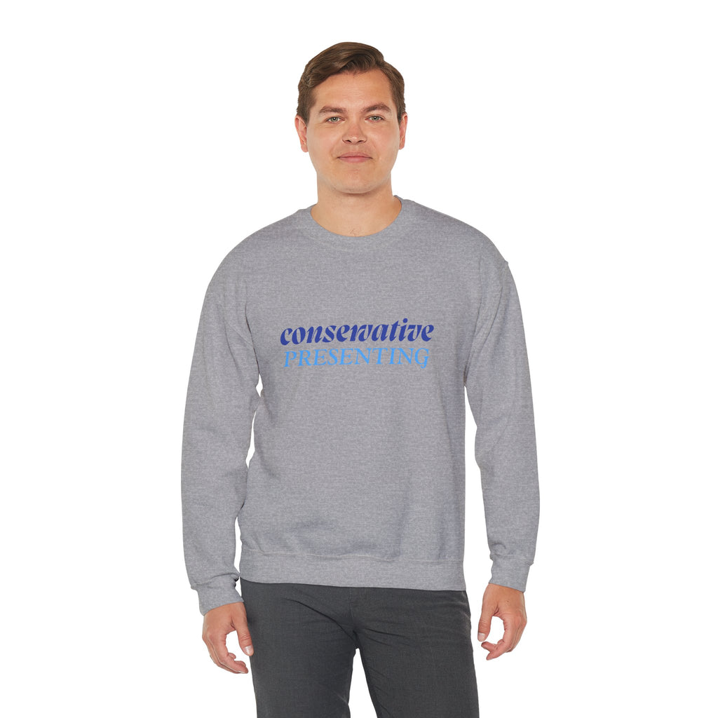 Conservative Presenting Sweatshirt — Rightly Canadian Crewneck