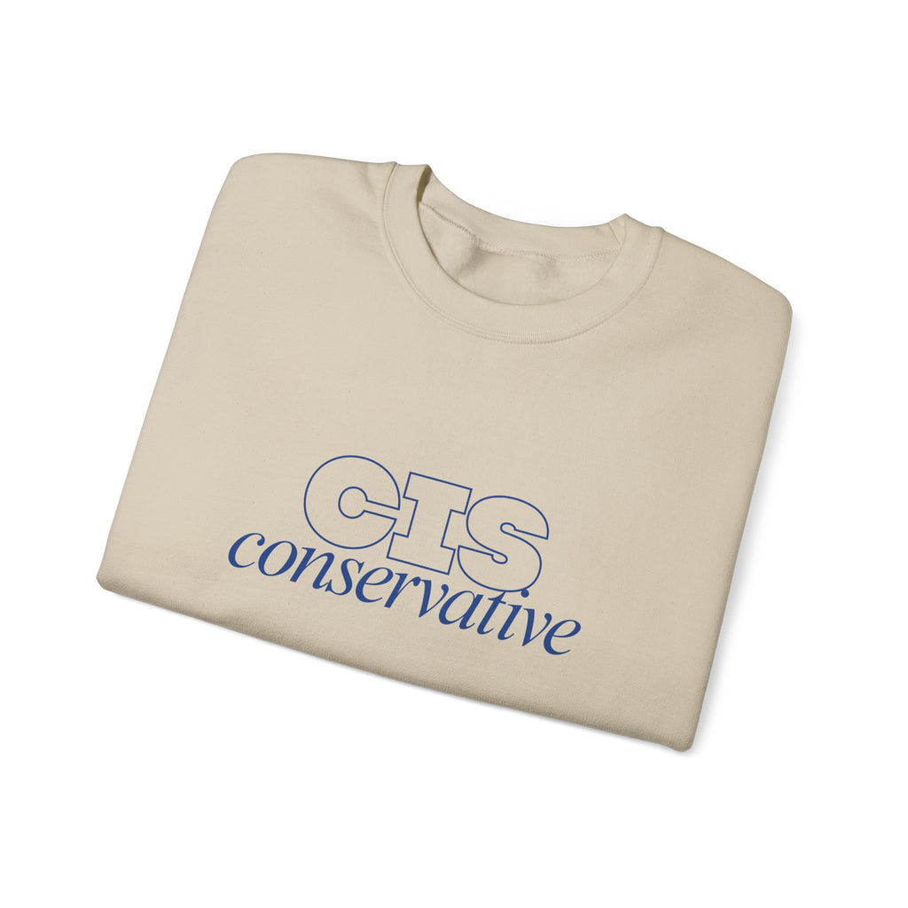 Conservative Crewneck Sweatshirt – 'CIS Conservative' Rightly Canadian Pullover